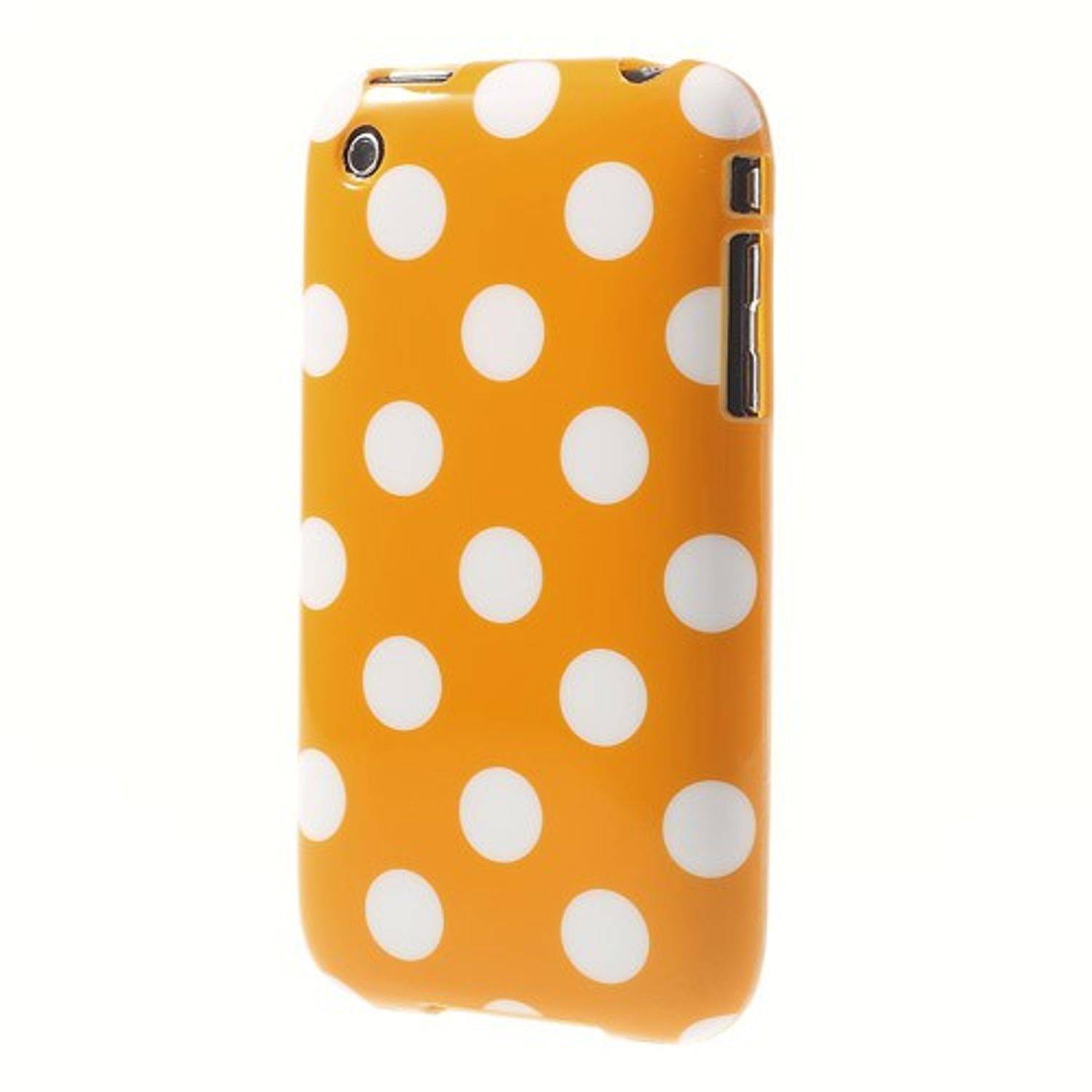 Apple iPhone 3 / 3G / 3GS Handyhülle Backcover Orange