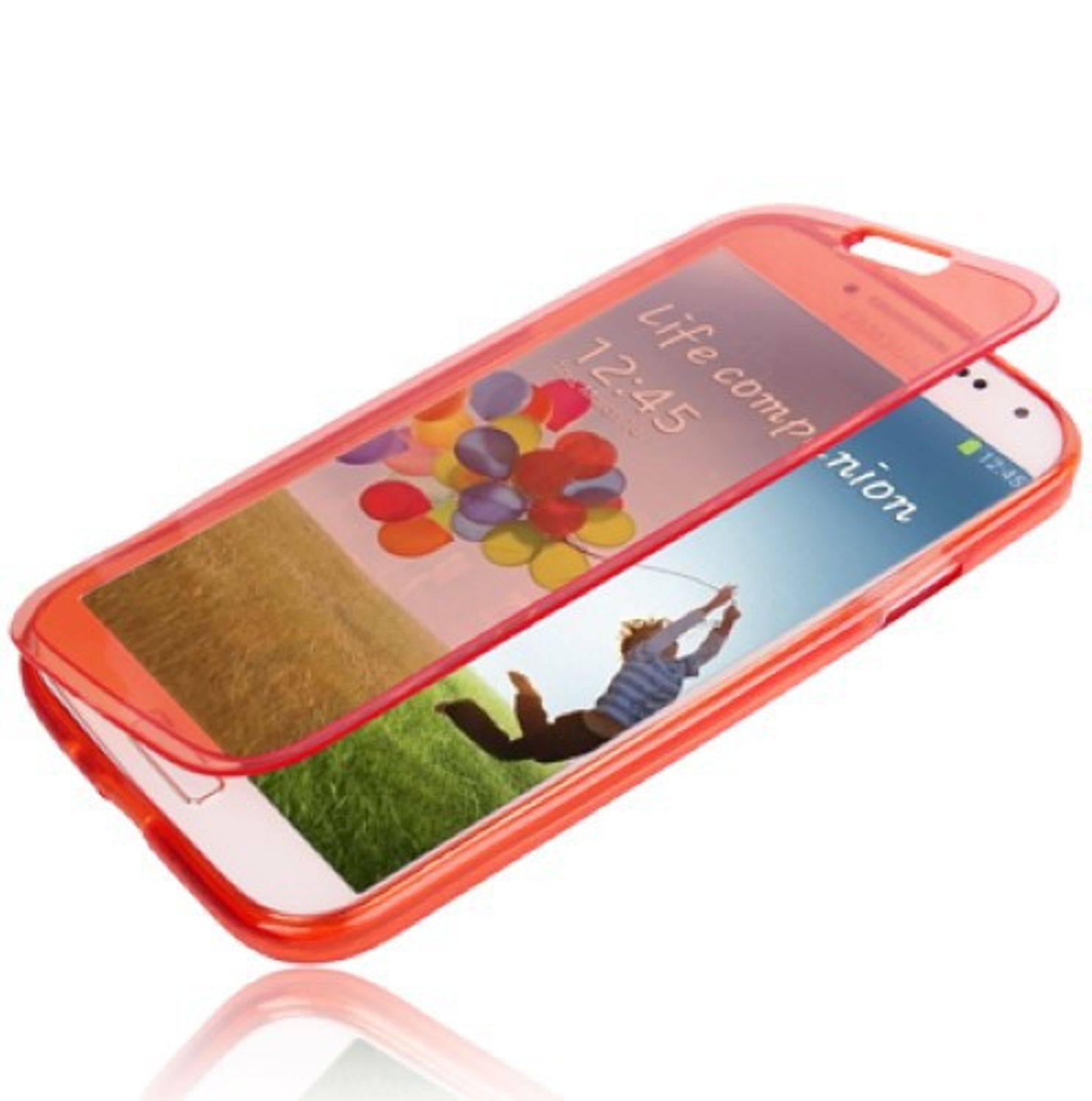 Samsung Galaxy S4 Handyhülle Backcover Rot