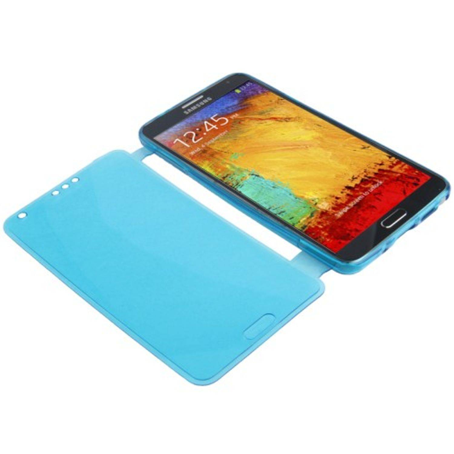 Samsung Galaxy Note 3 Handyhülle Backcover Blau