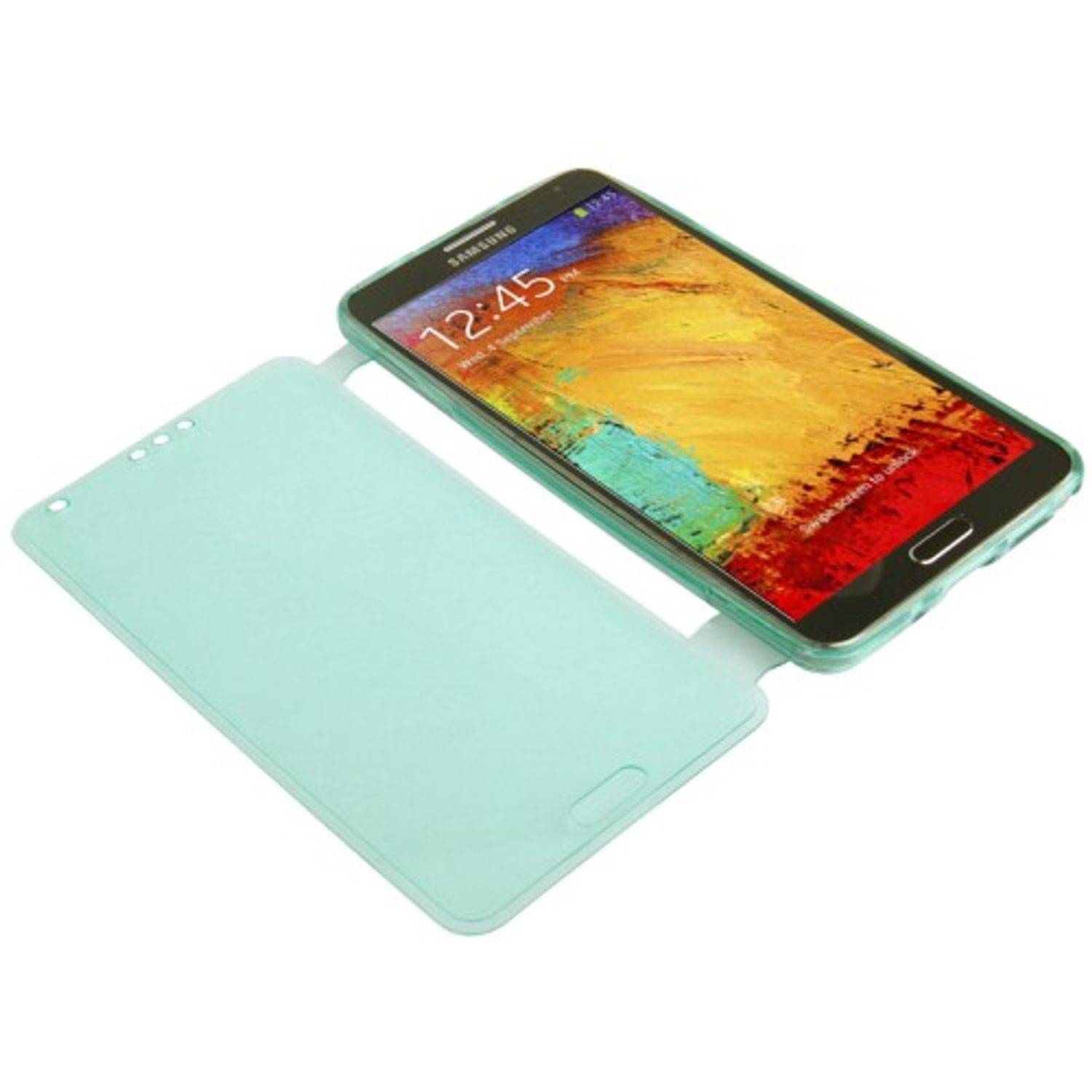 Samsung Galaxy Note 3 Handyhülle Backcover Blau