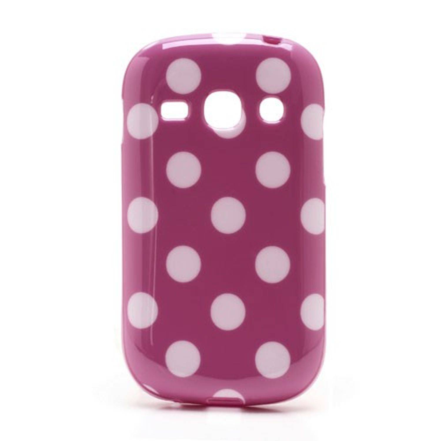 Samsung Galaxy Fame S6810 Handyhülle Backcover Rosa