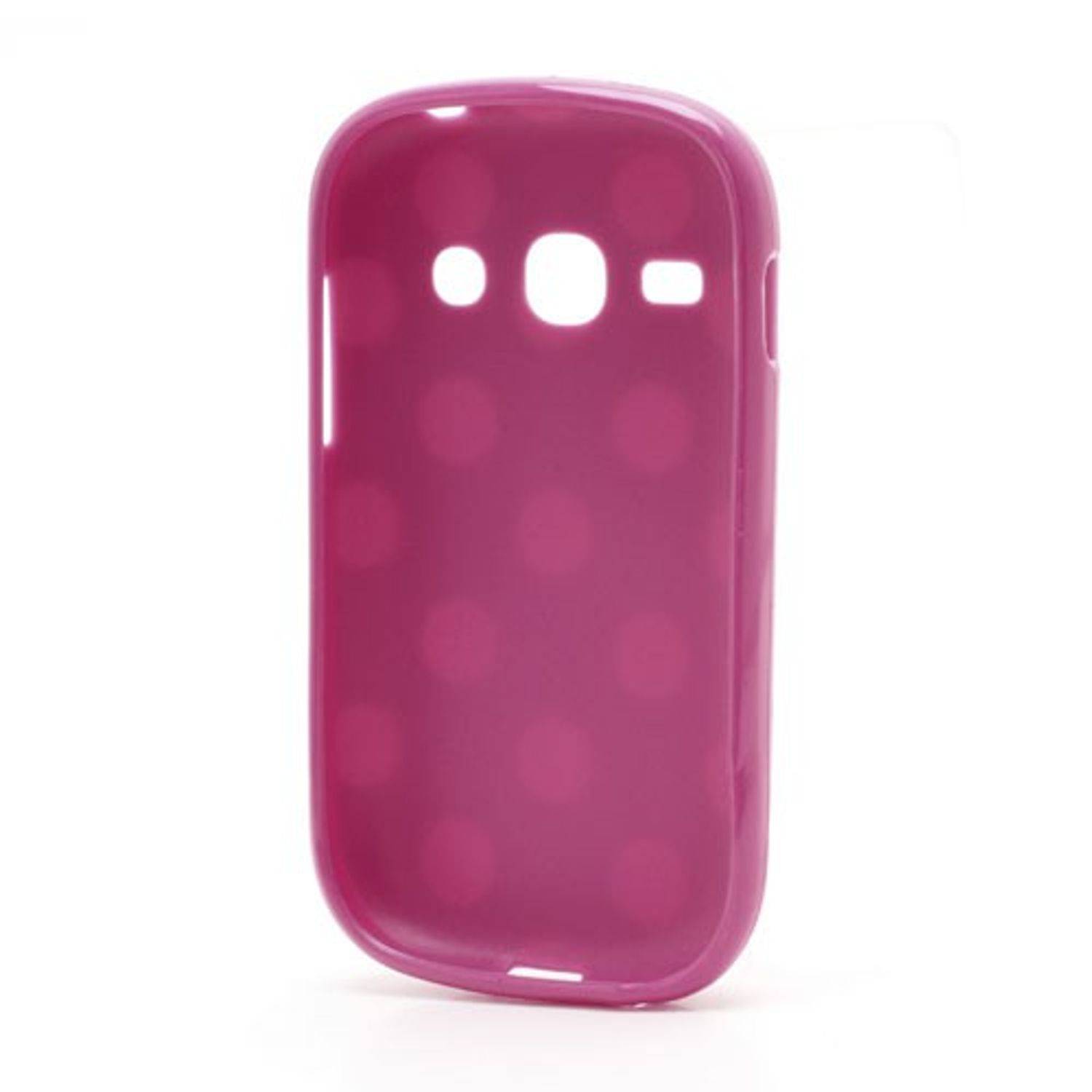 Samsung Galaxy Fame S6810 Handyhülle Backcover Rosa