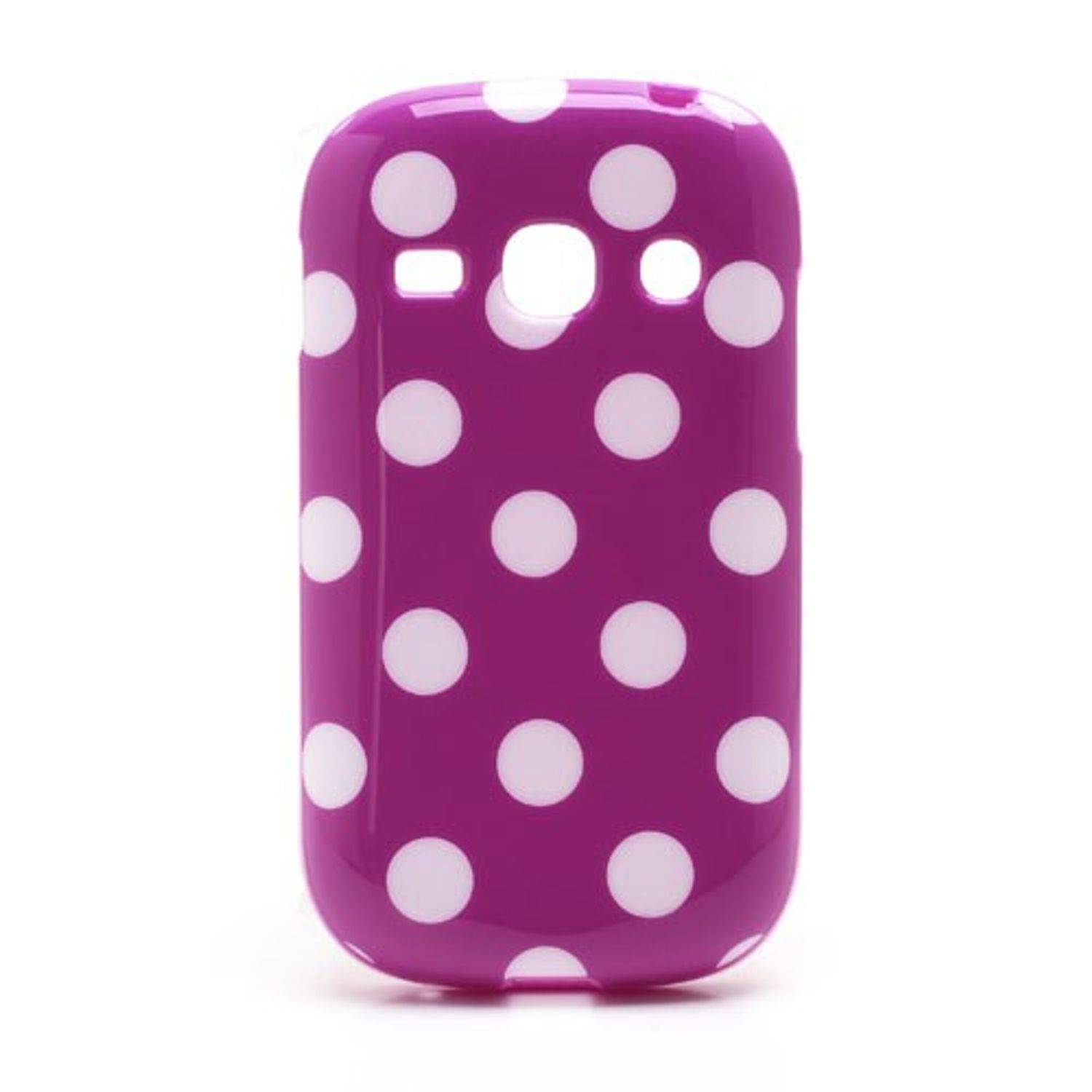 Samsung Galaxy Fame S6810 Handyhülle Backcover Violett