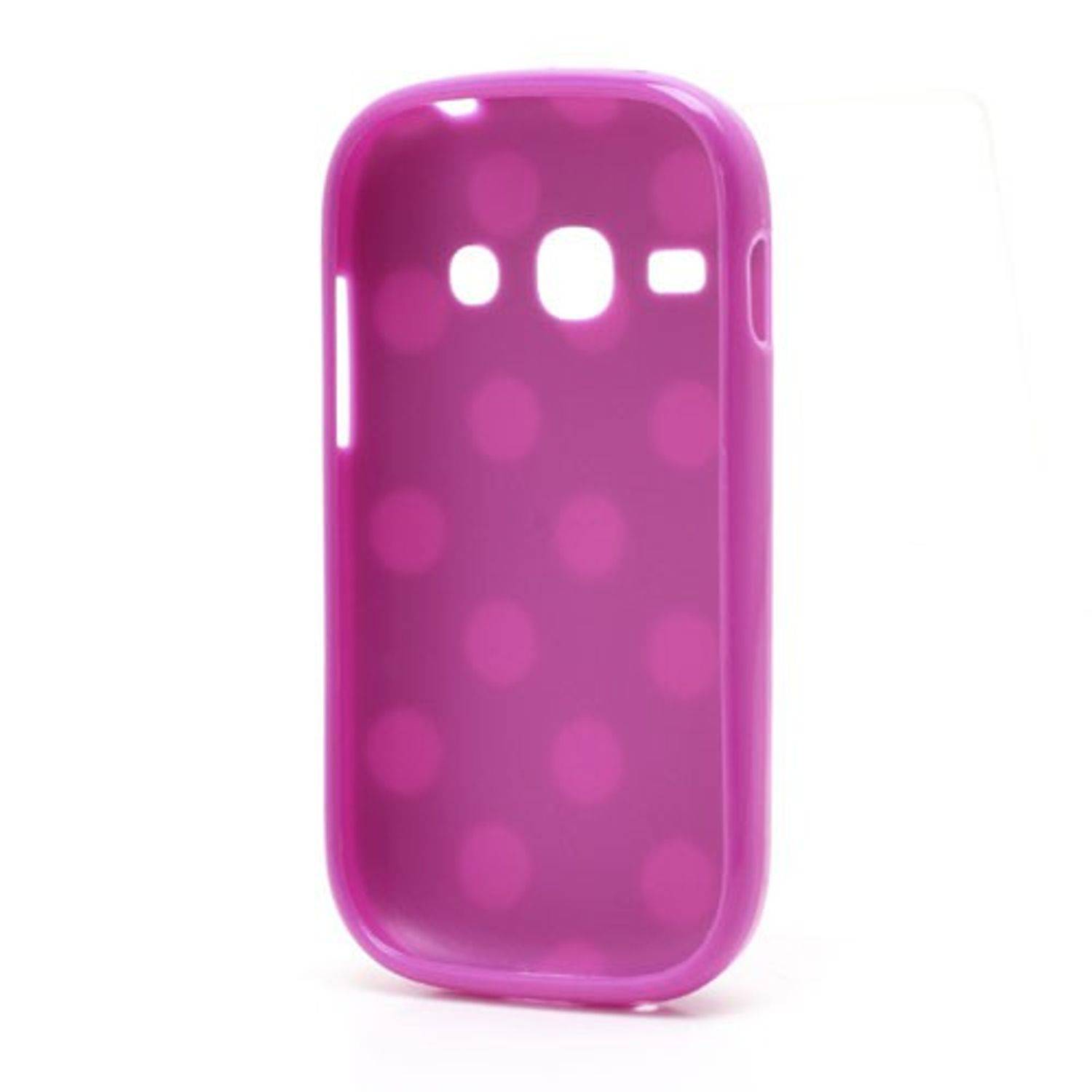Samsung Galaxy Fame S6810 Handyhülle Backcover Violett