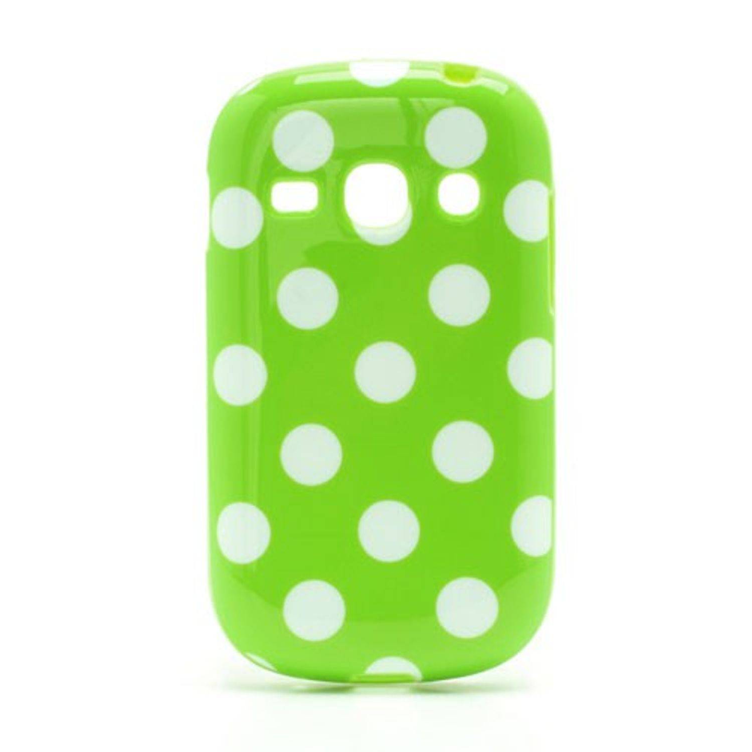 Samsung Galaxy Fame S6810 Handyhülle Backcover Grün