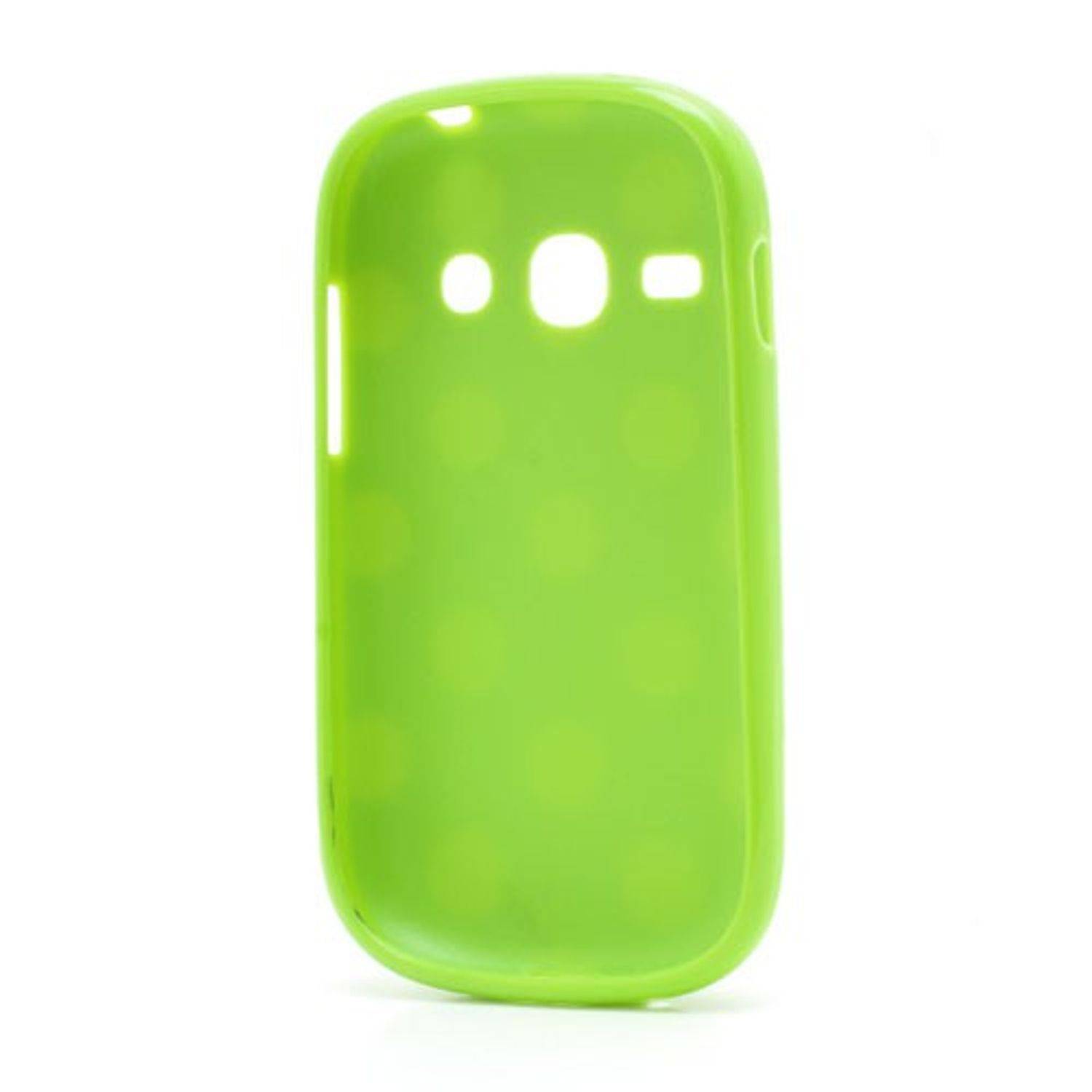 Samsung Galaxy Fame S6810 Handyhülle Backcover Grün