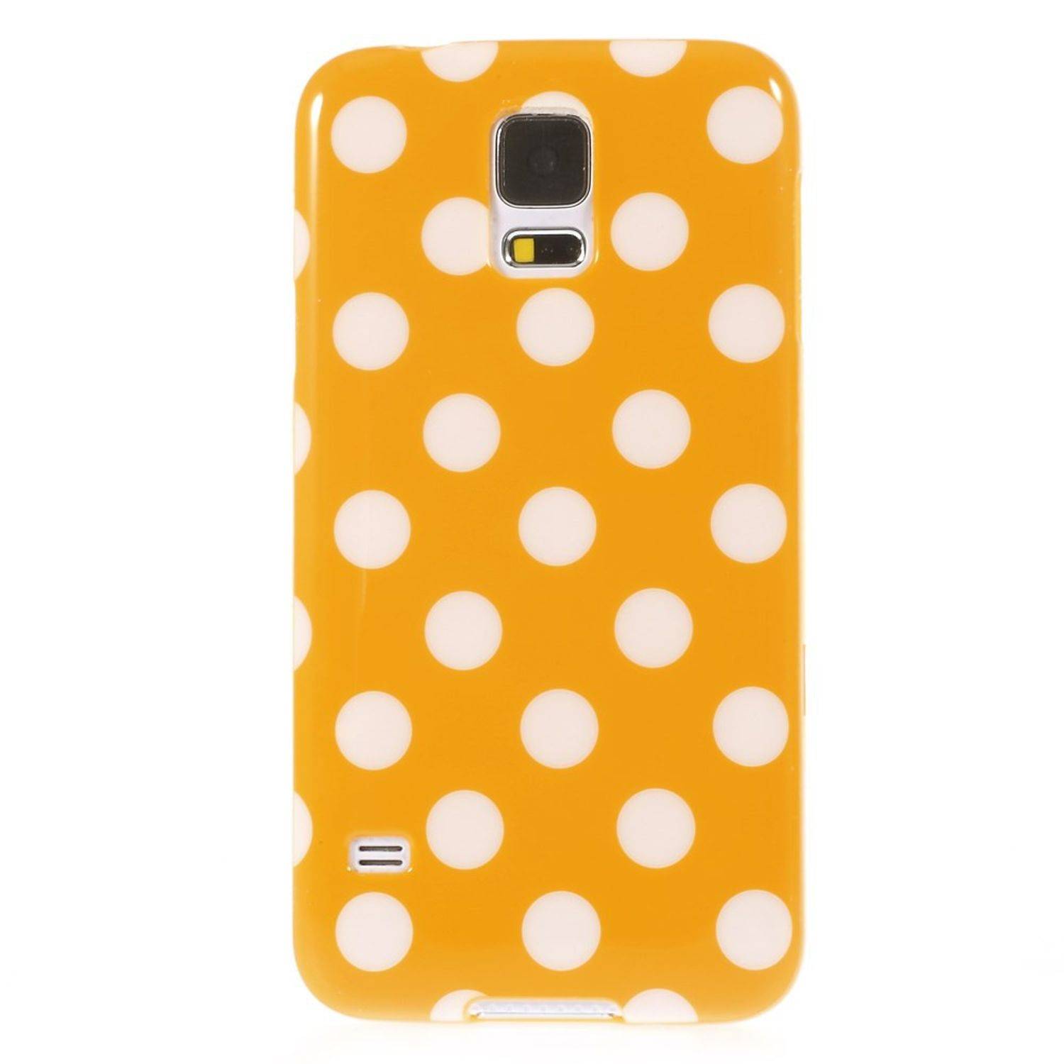 Samsung Galaxy S5 / S5 Neo Handyhülle Backcover Orange