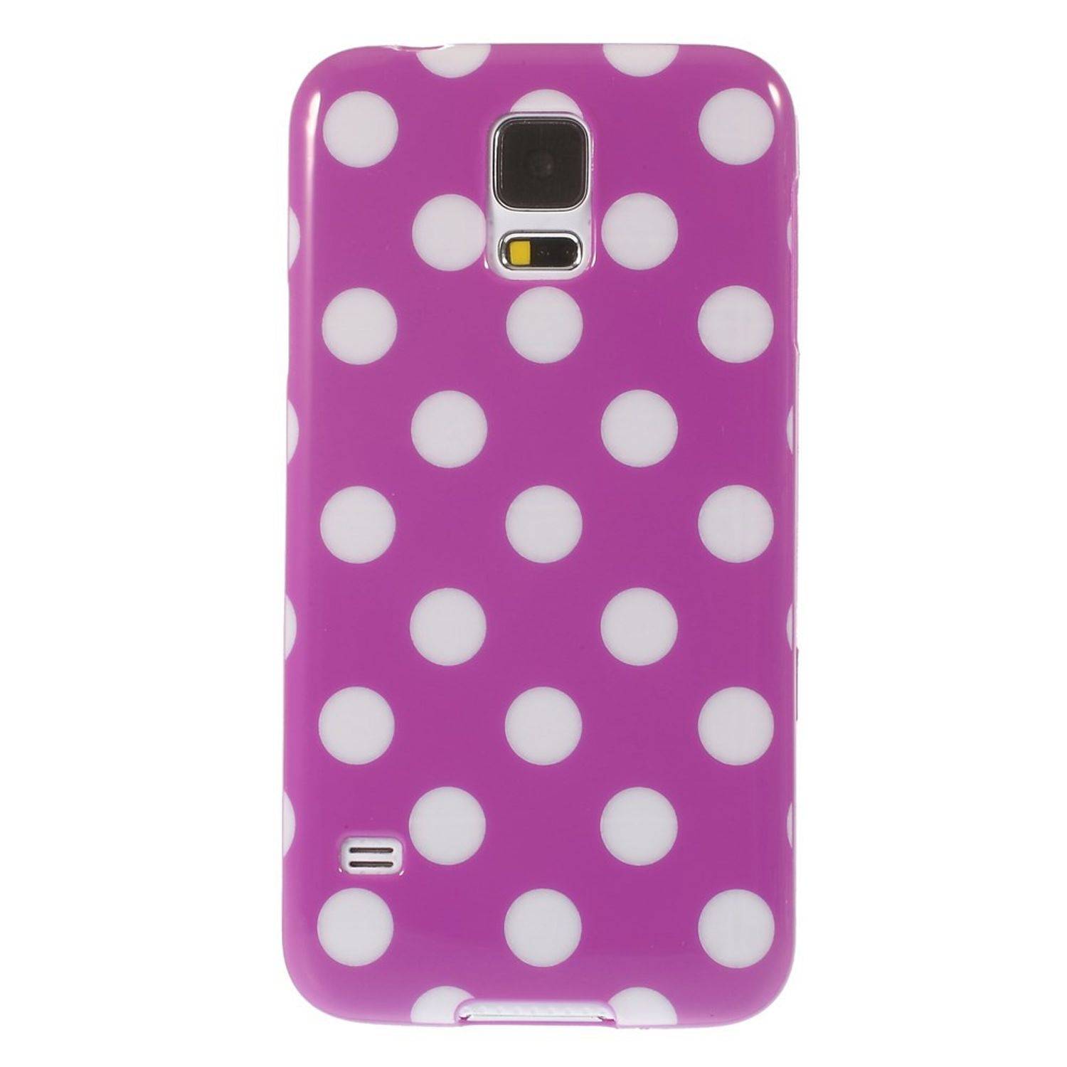 Samsung Galaxy S5 / S5 Neo Handyhülle Backcover Violett