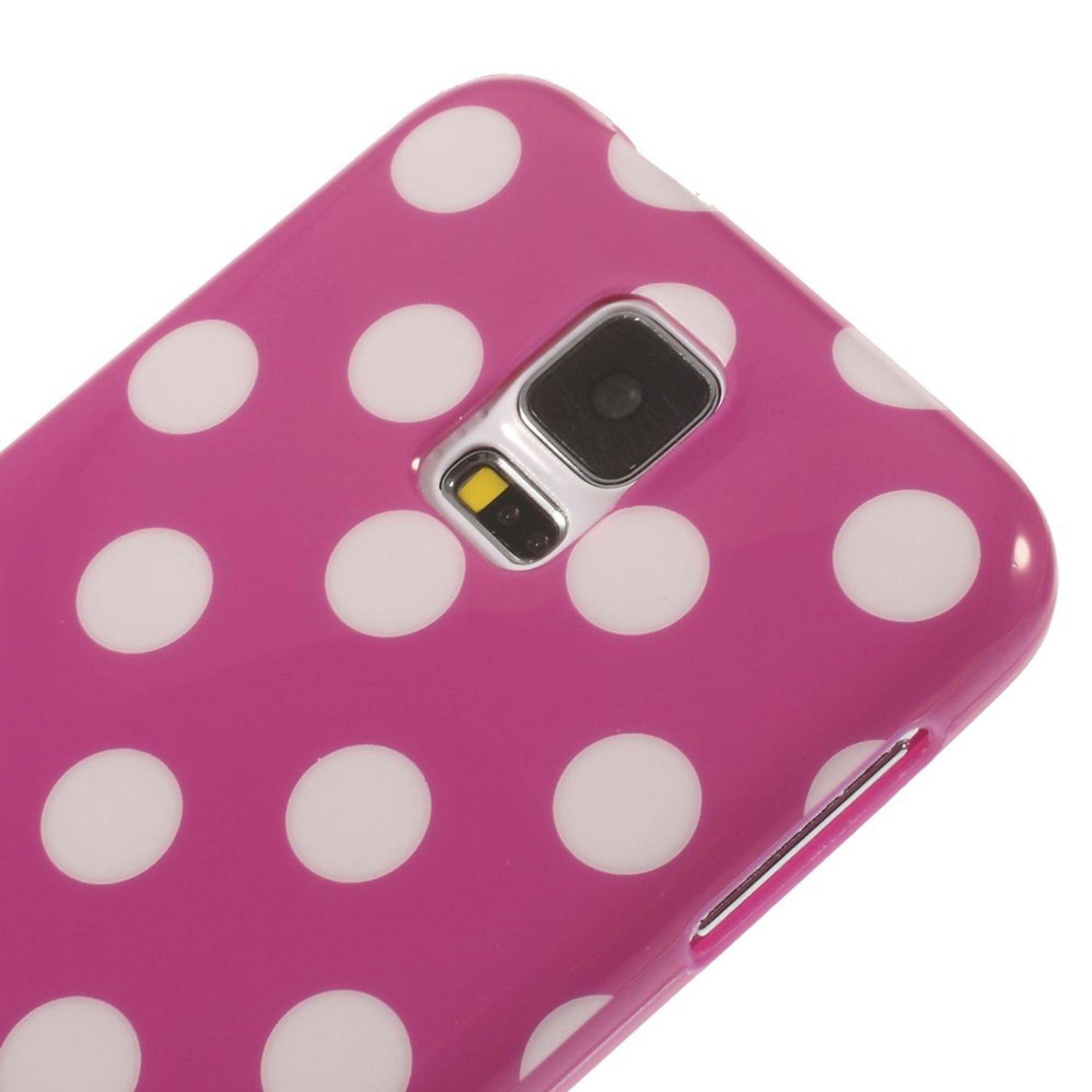 Samsung Galaxy S5 / S5 Neo Handyhülle Backcover Violett