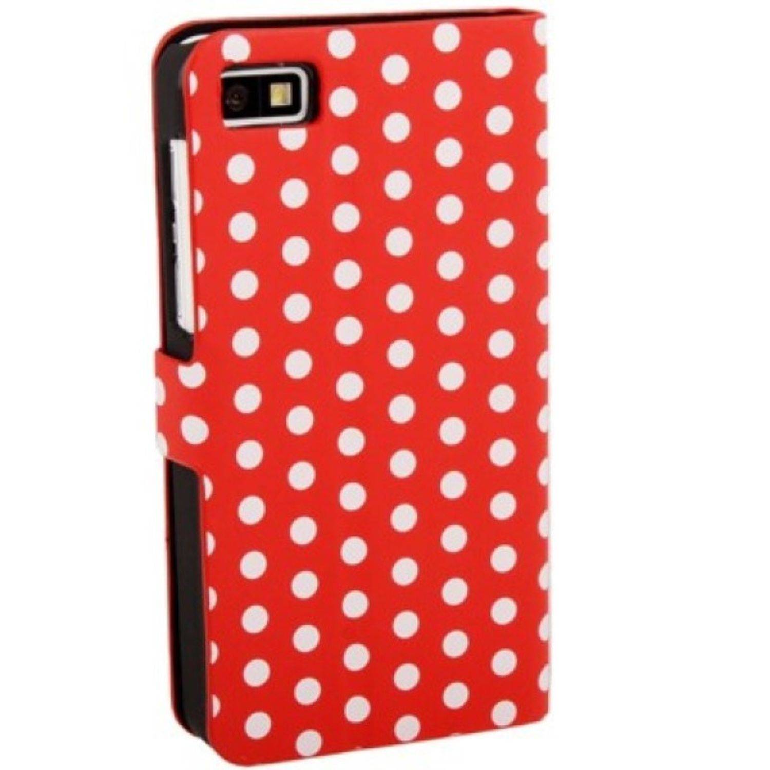 Blackberry Z10 Handyhülle Backcover Rot