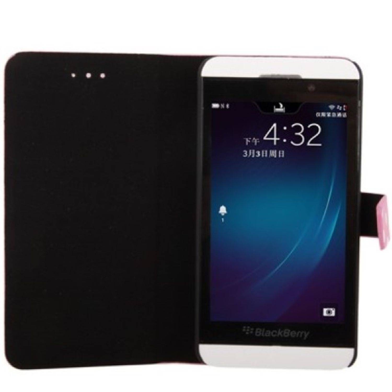 Blackberry Z10 Handyhülle Backcover Blau