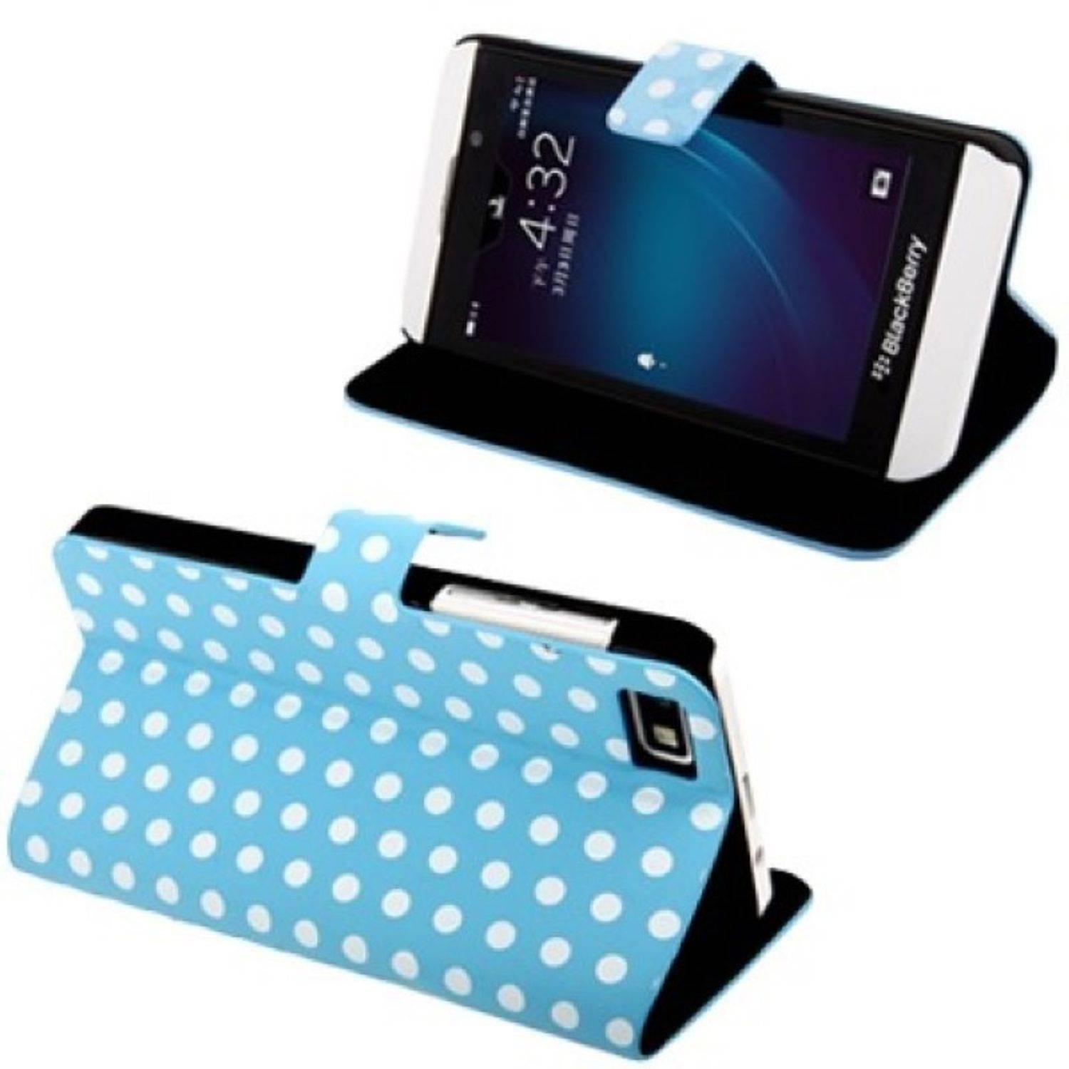 Blackberry Z10 Handyhülle Backcover Blau
