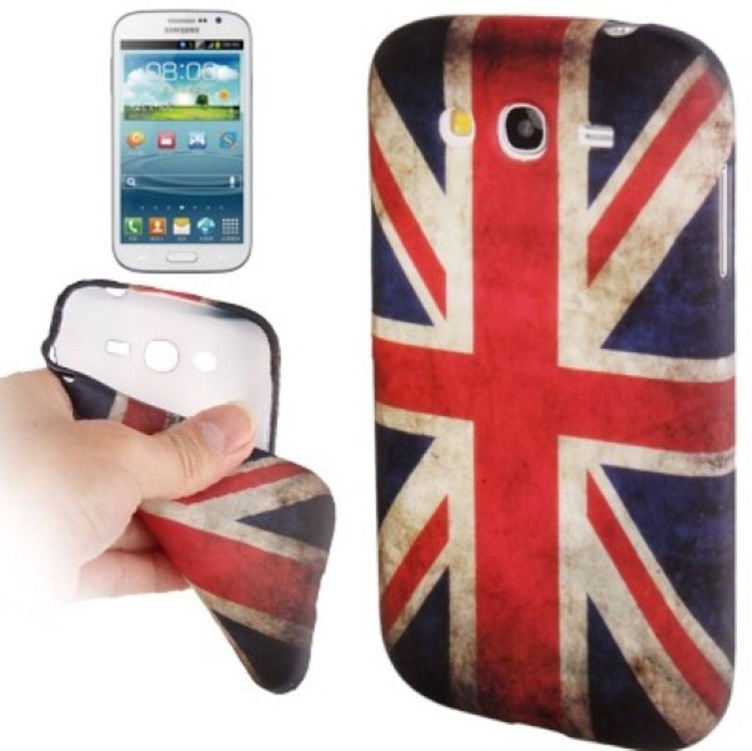 Samsung Galaxy Grand Duos i9082 Handyhülle Backcover Mehrfarbig