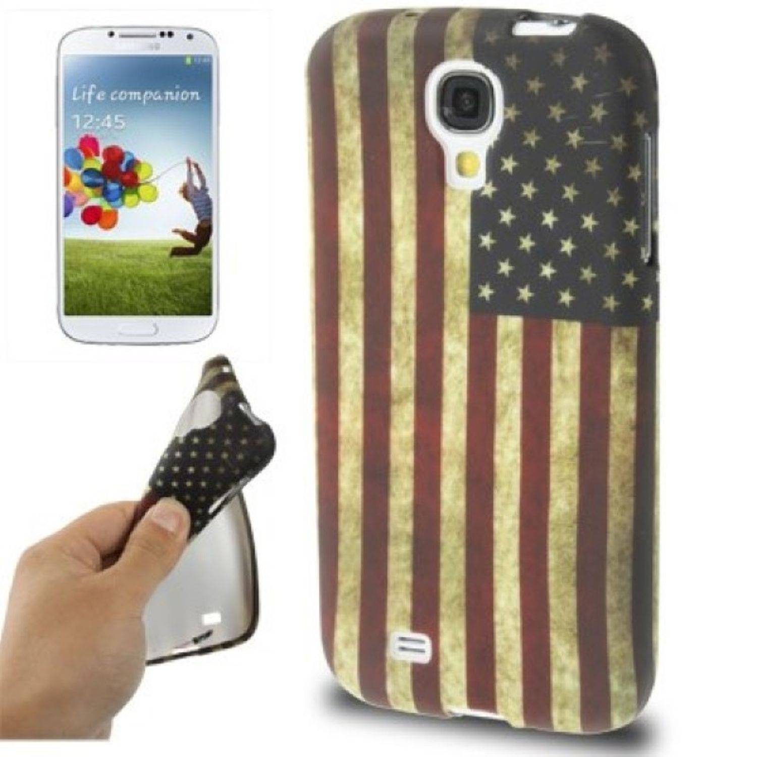 Samsung Galaxy S4 Handyhülle Backcover Mehrfarbig