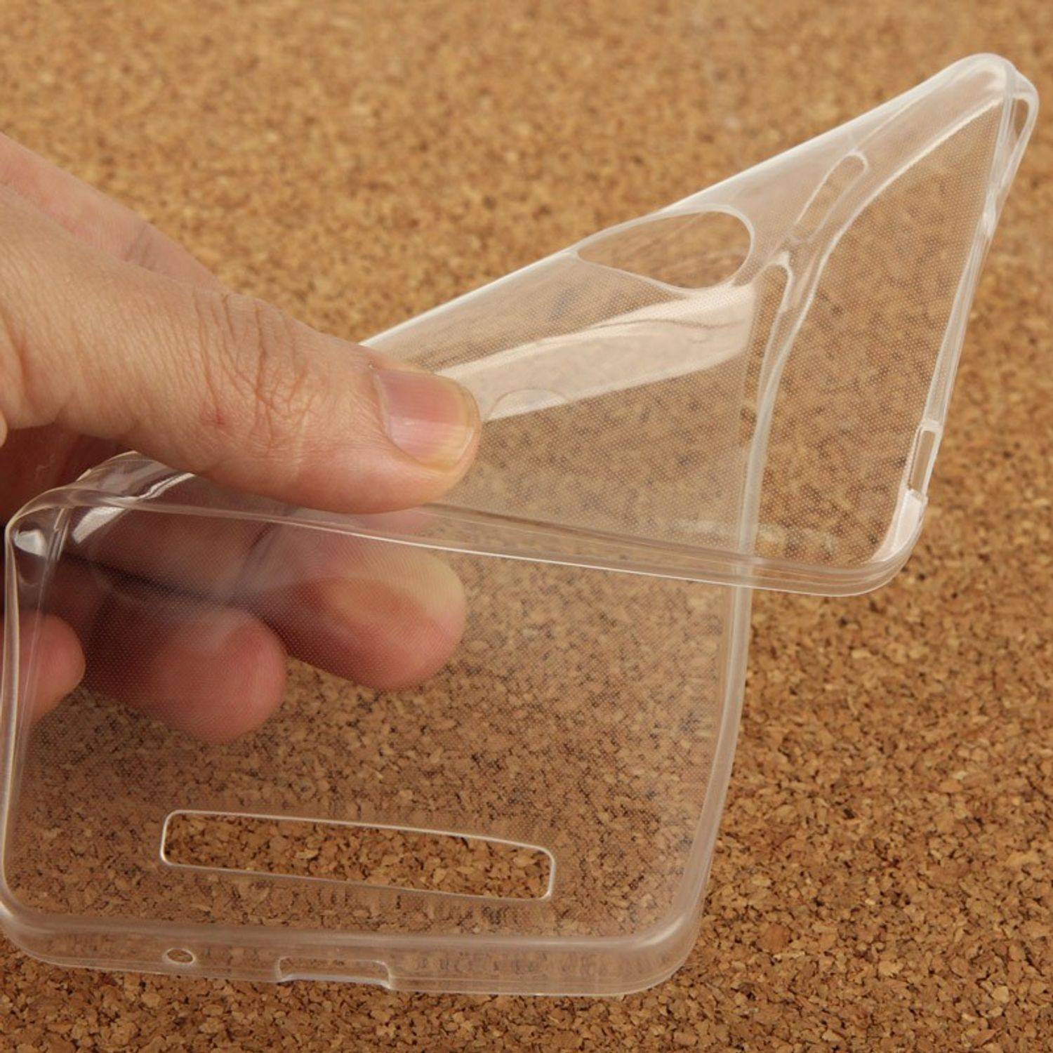 ASUS Zenfone 4 4,0 Zoll Handyhülle Ultra Dünn Bumper Backcover Transparent