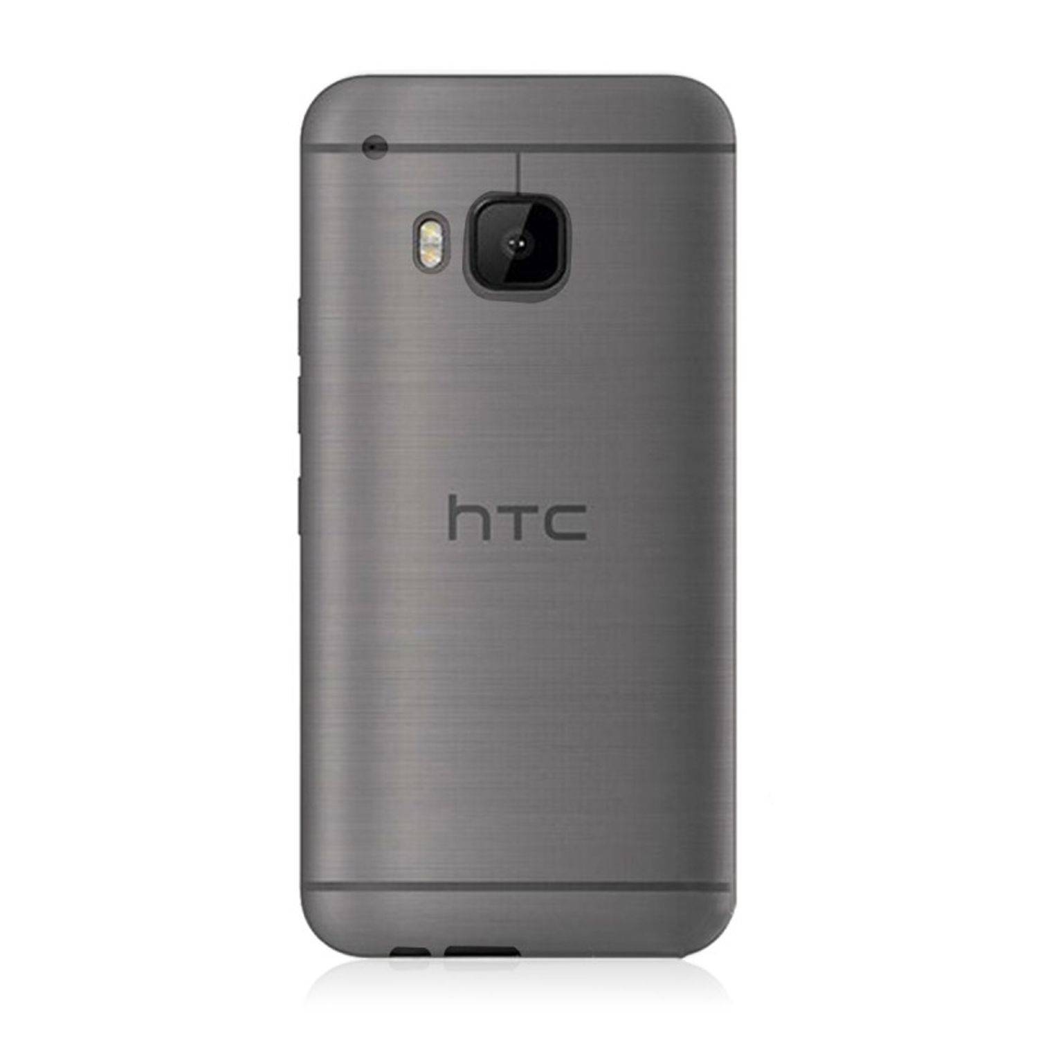 HTC One M9 Handyhülle Ultra Dünn Bumper Backcover Transparent