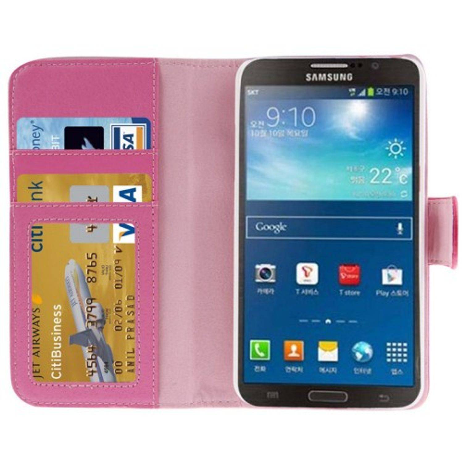 Samsung Galaxy Round Handyhülle Backcover Rosa