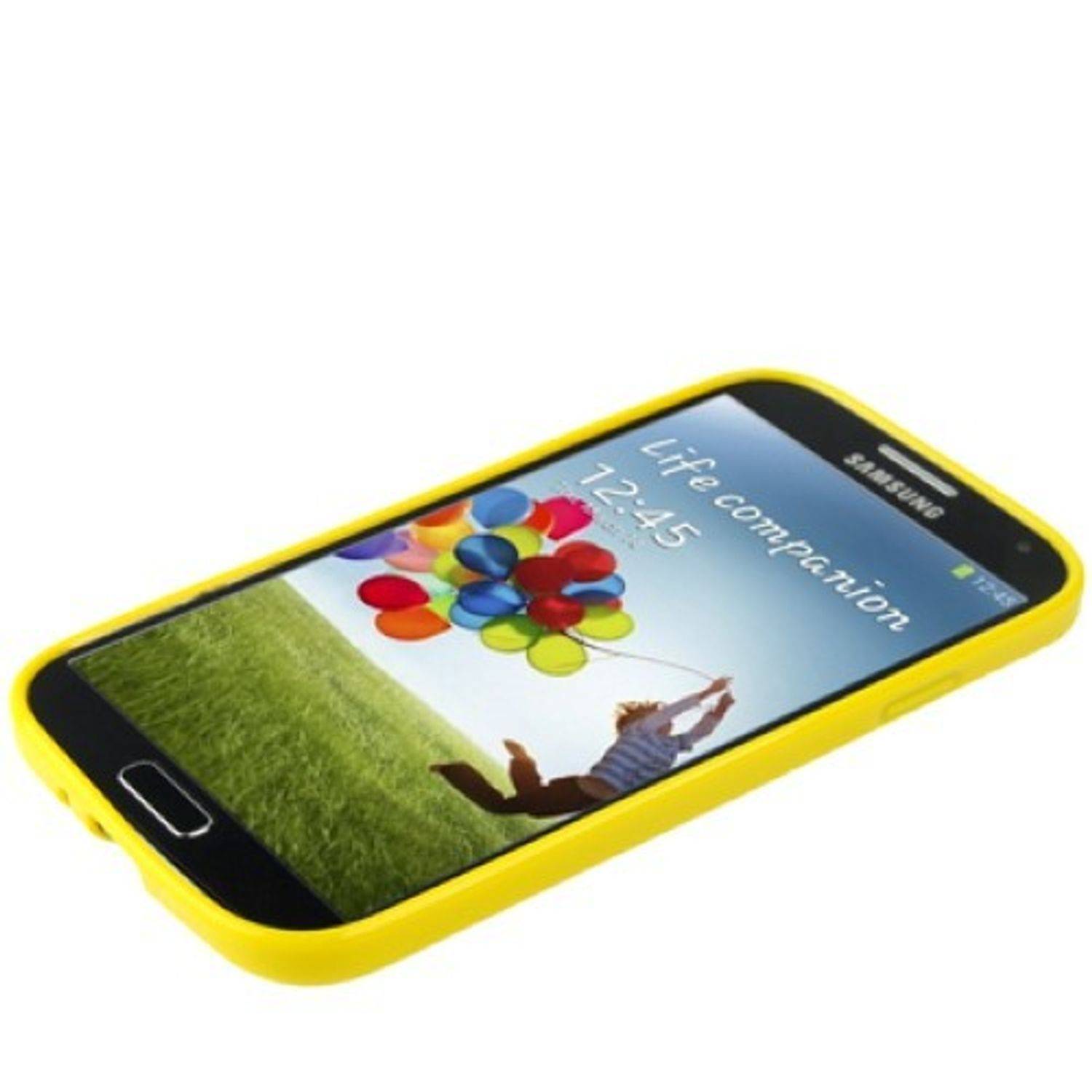 Samsung Galaxy S4 Handyhülle Backcover Gelb