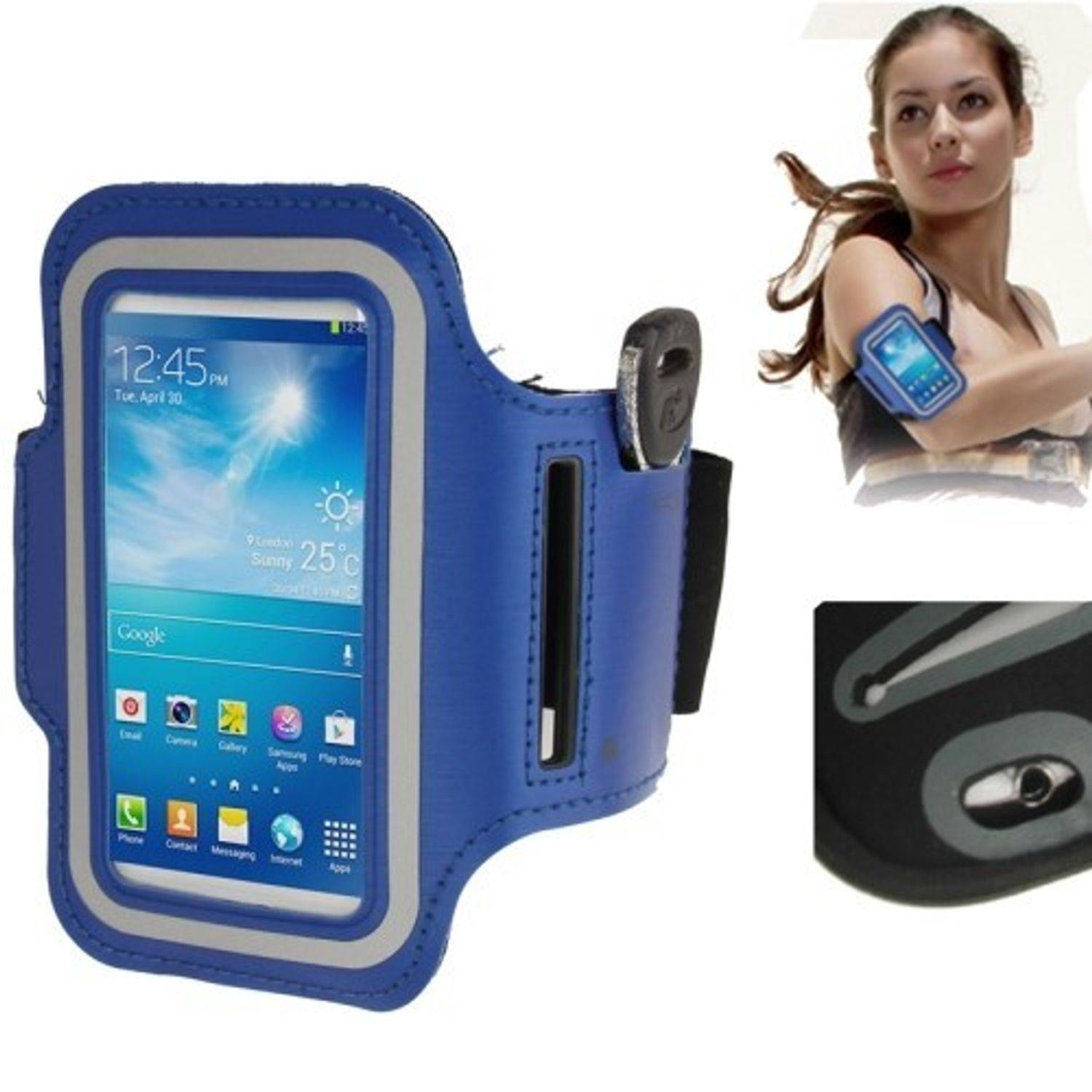 Samsung Galaxy S4 Mini Handyhülle Backcover Blau