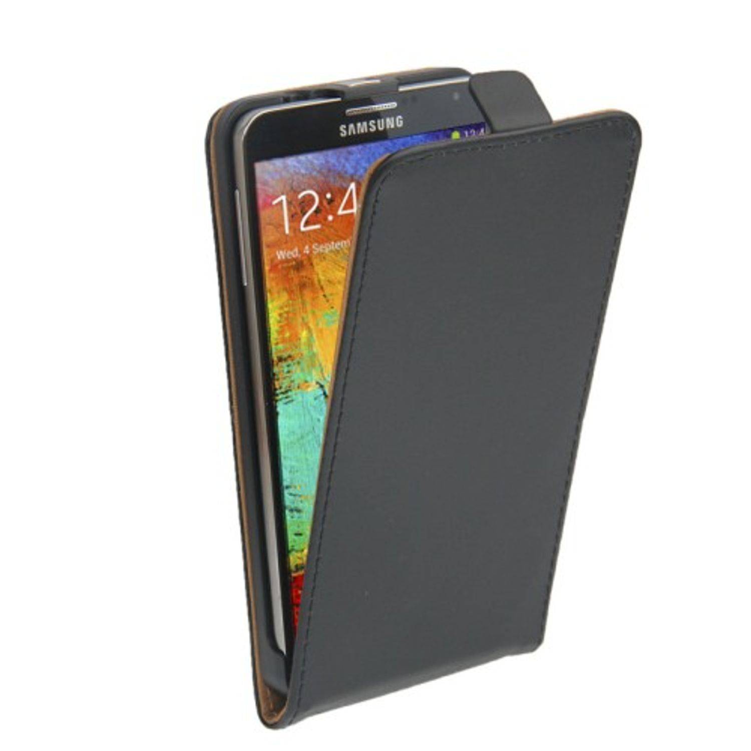 Samsung Galaxy Note 3 Handyhülle Backcover Schwarz
