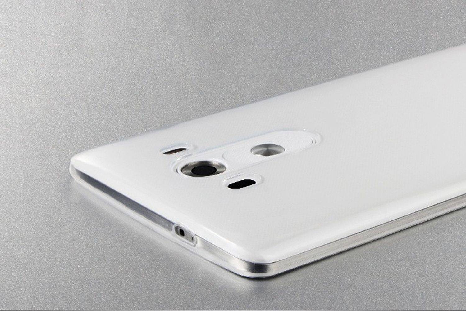 LG G4 Handyhülle Ultra Dünn Bumper Backcover Transparent