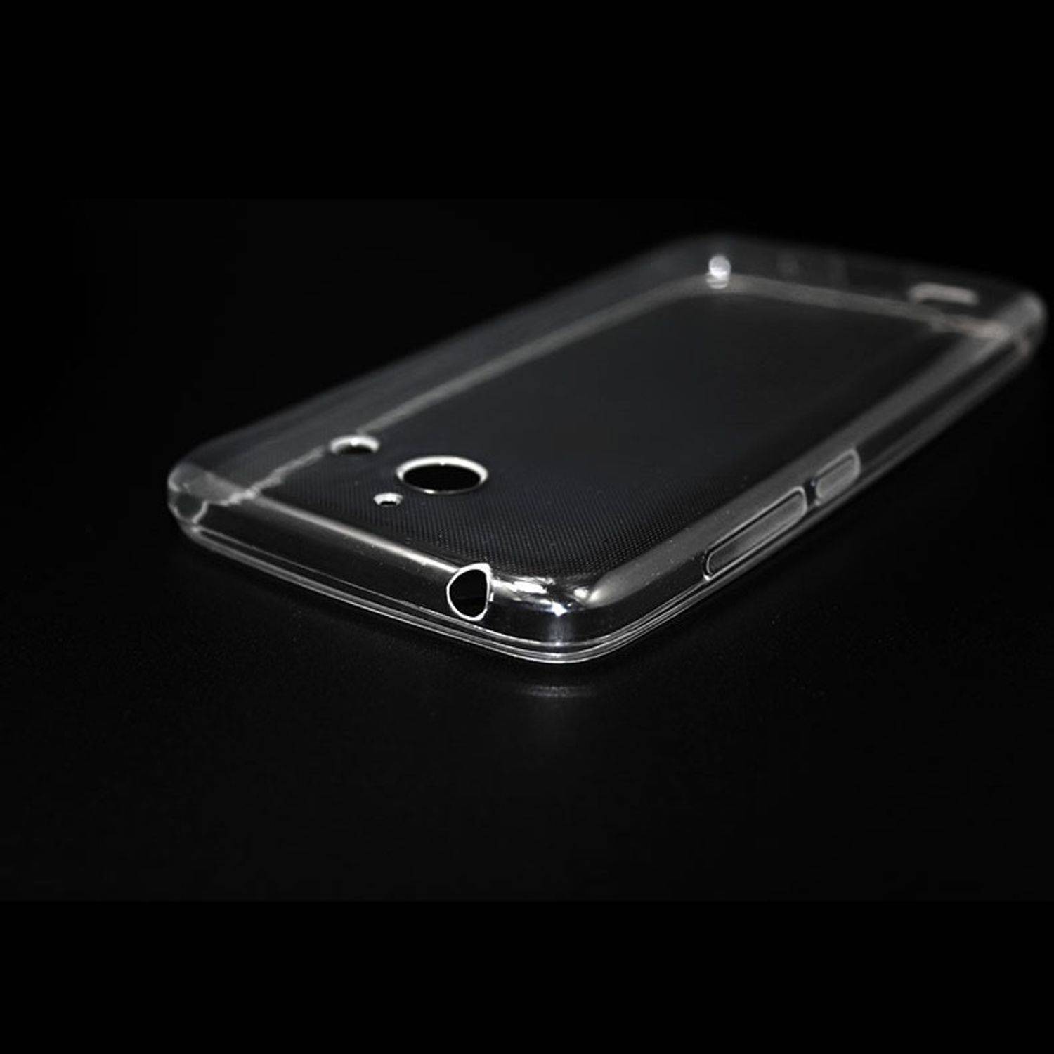 Huawei Y550 Handyhülle Ultra Dünn Bumper Backcover Transparent