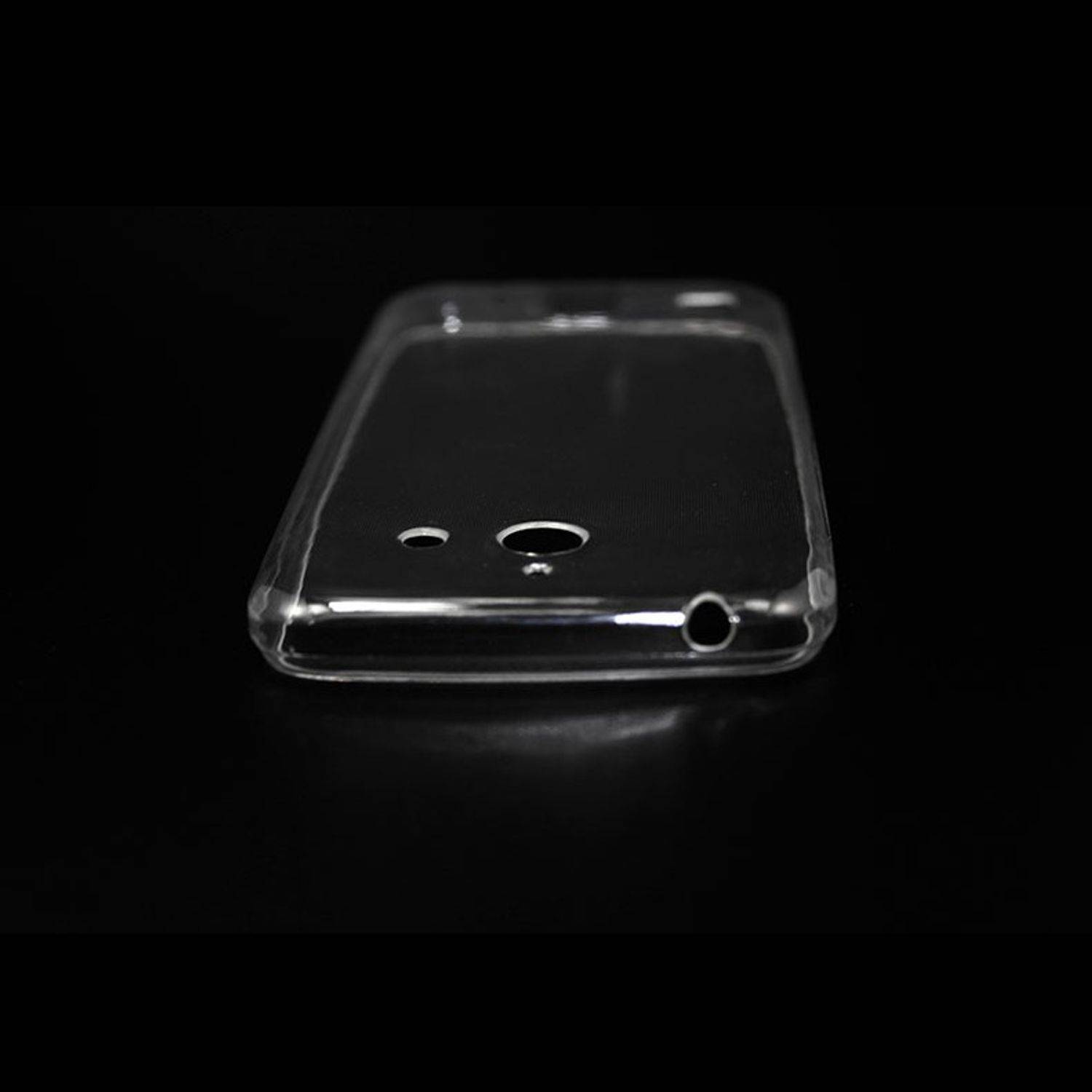 Huawei Y550 Handyhülle Ultra Dünn Bumper Backcover Transparent