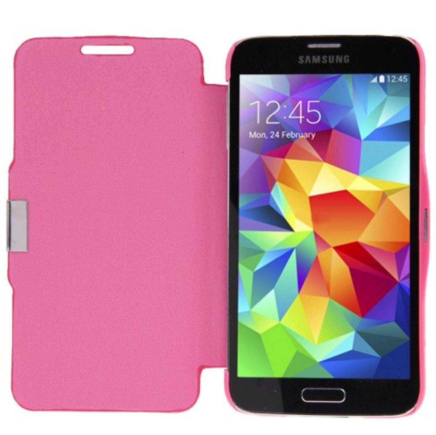 Samsung Galaxy S5 / S5 Neo Handyhülle Backcover Rosa