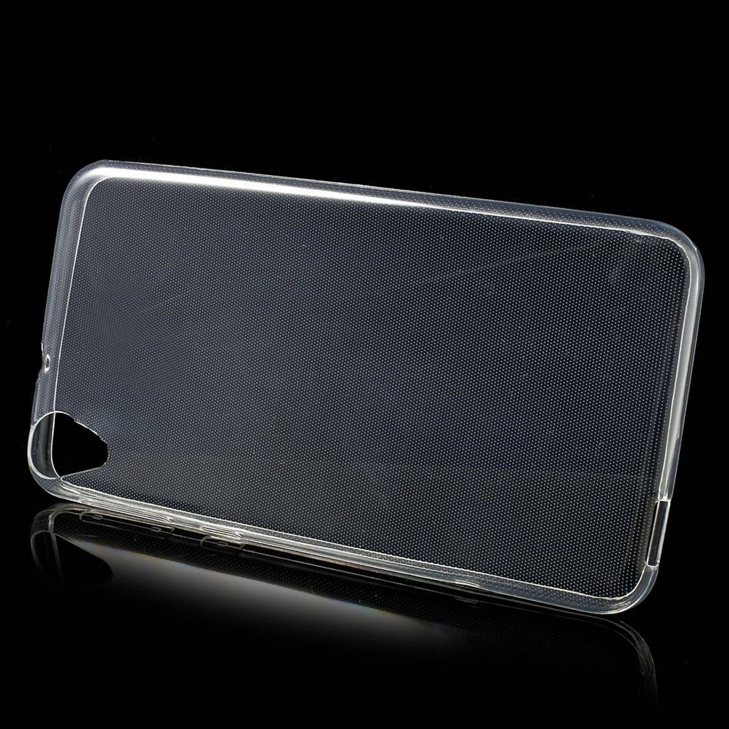 HTC Desire 820 Handyhülle Ultra Dünn Bumper Backcover Transparent