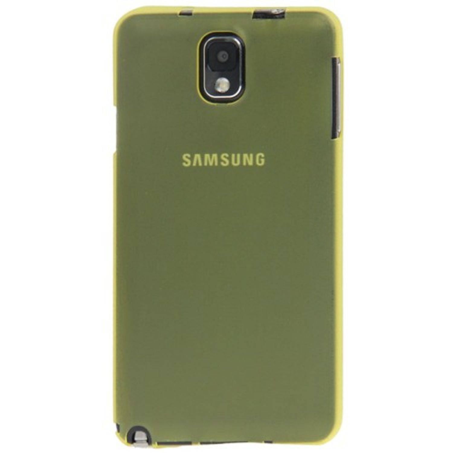 Samsung Galaxy Note 3 Handyhülle Backcover Gelb