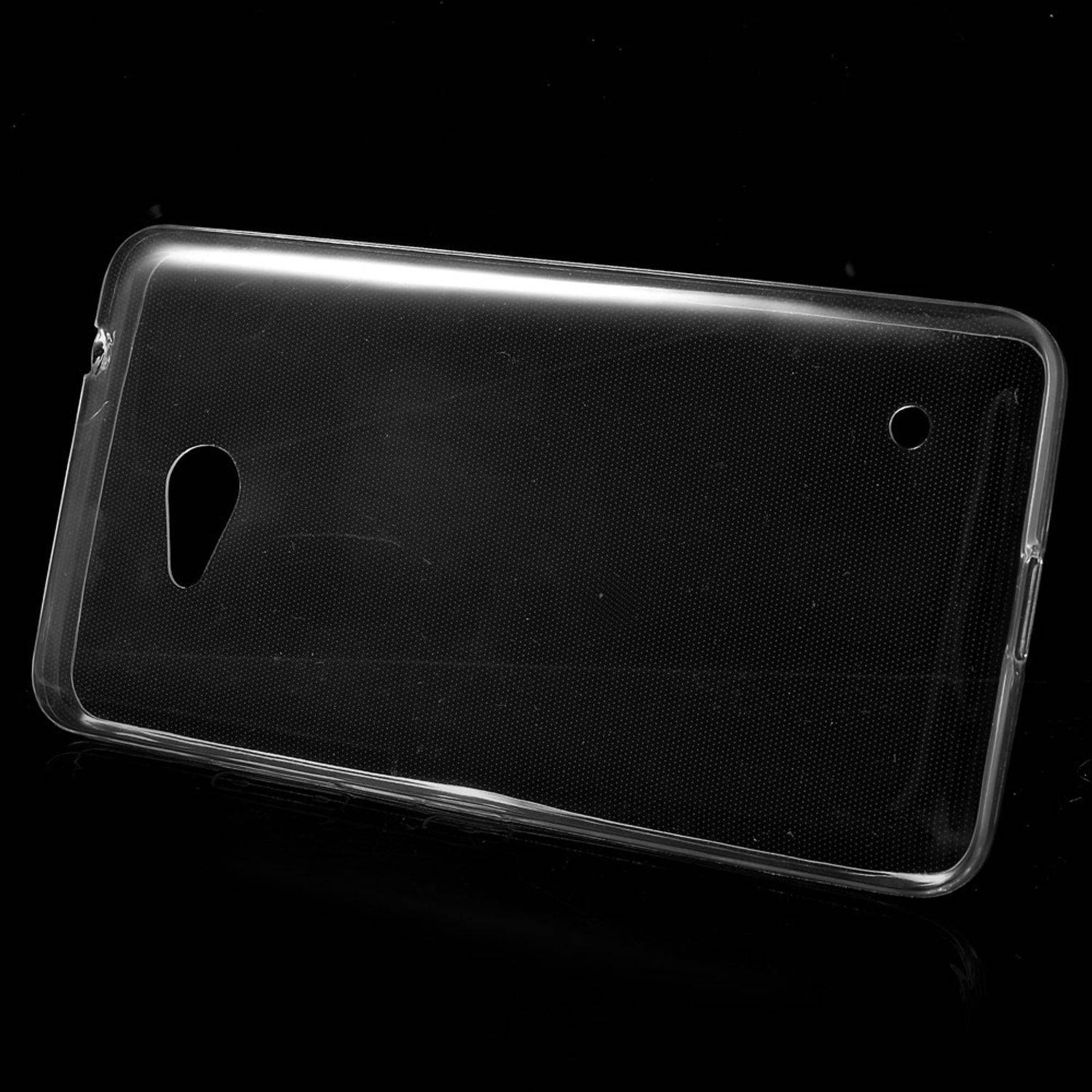 Microsoft Lumia 640 Handyhülle Ultra Dünn Bumper Backcover Transparent