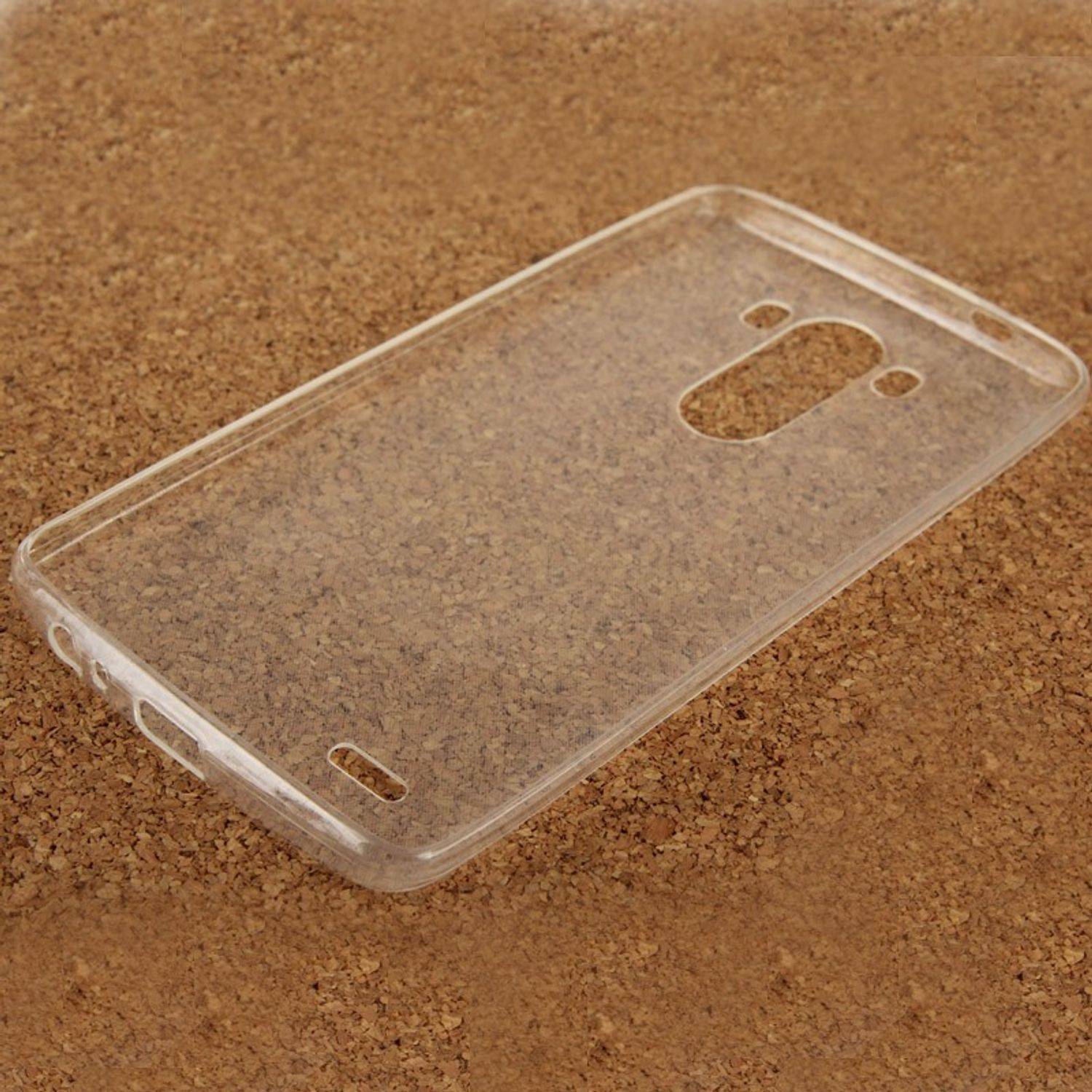 LG G3 Handyhülle Ultra Dünn Bumper Backcover Transparent