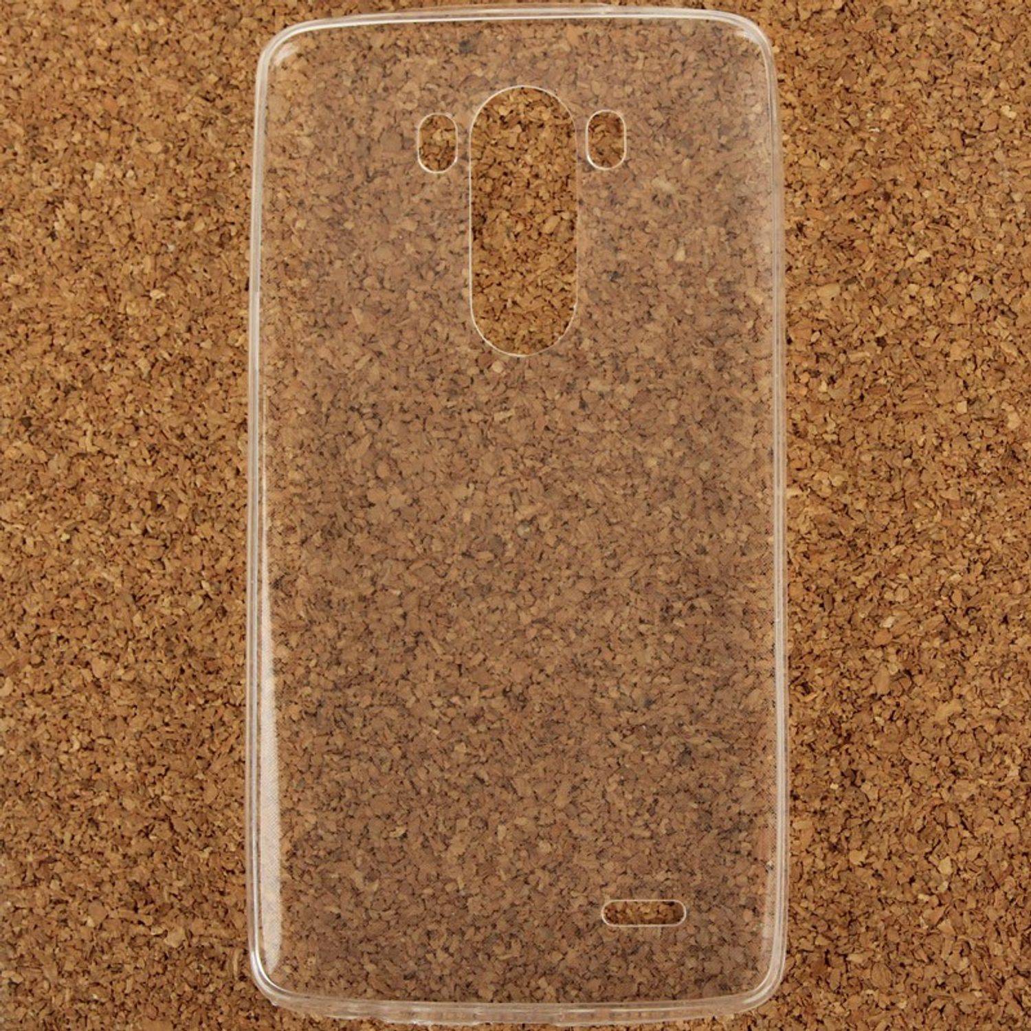 LG G3 Handyhülle Ultra Dünn Bumper Backcover Transparent