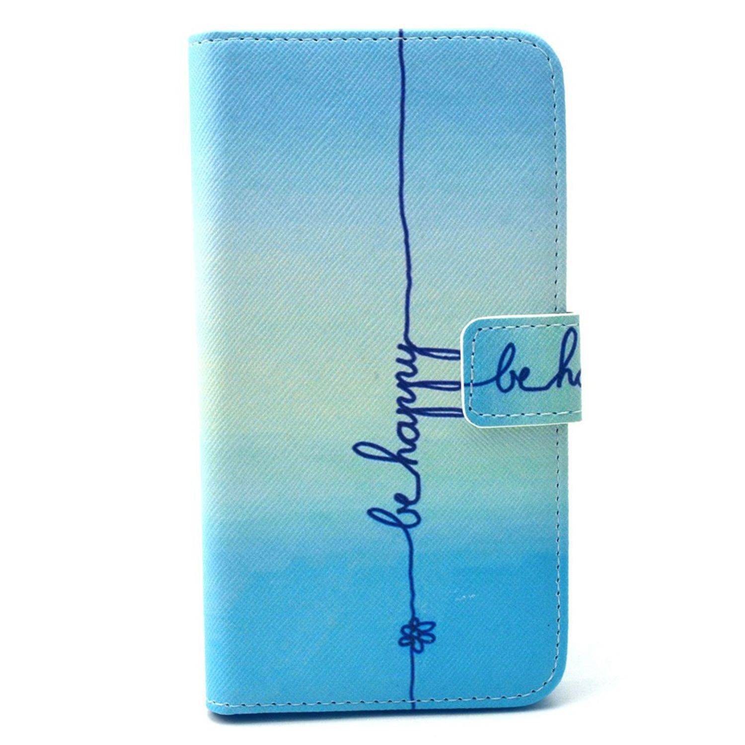 Samsung Galaxy S6 Edge Handyhülle Backcover Blau