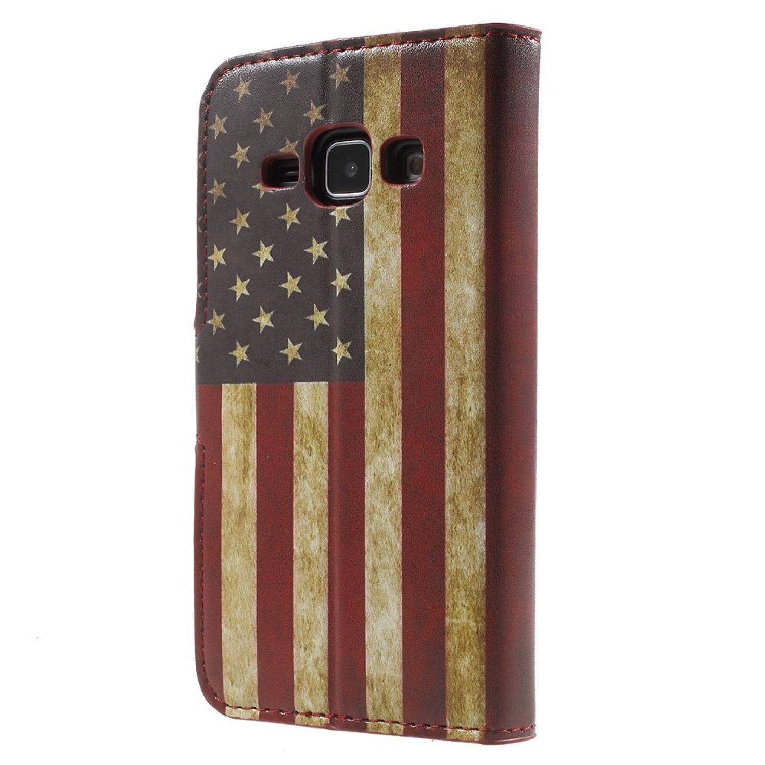 Samsung Galaxy J1 (2015) Handyhülle Backcover Mehrfarbig