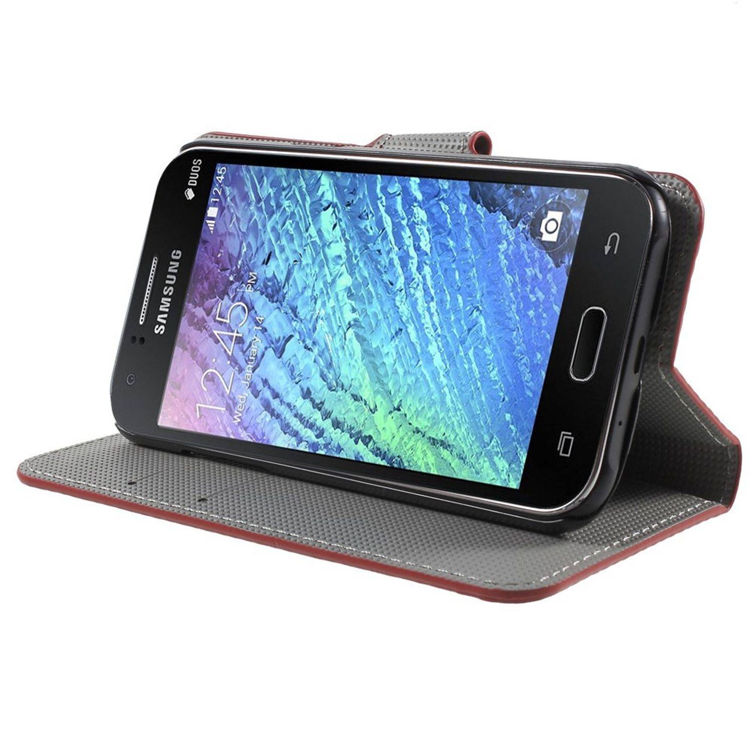 Samsung Galaxy J1 (2015) Handyhülle Backcover Mehrfarbig