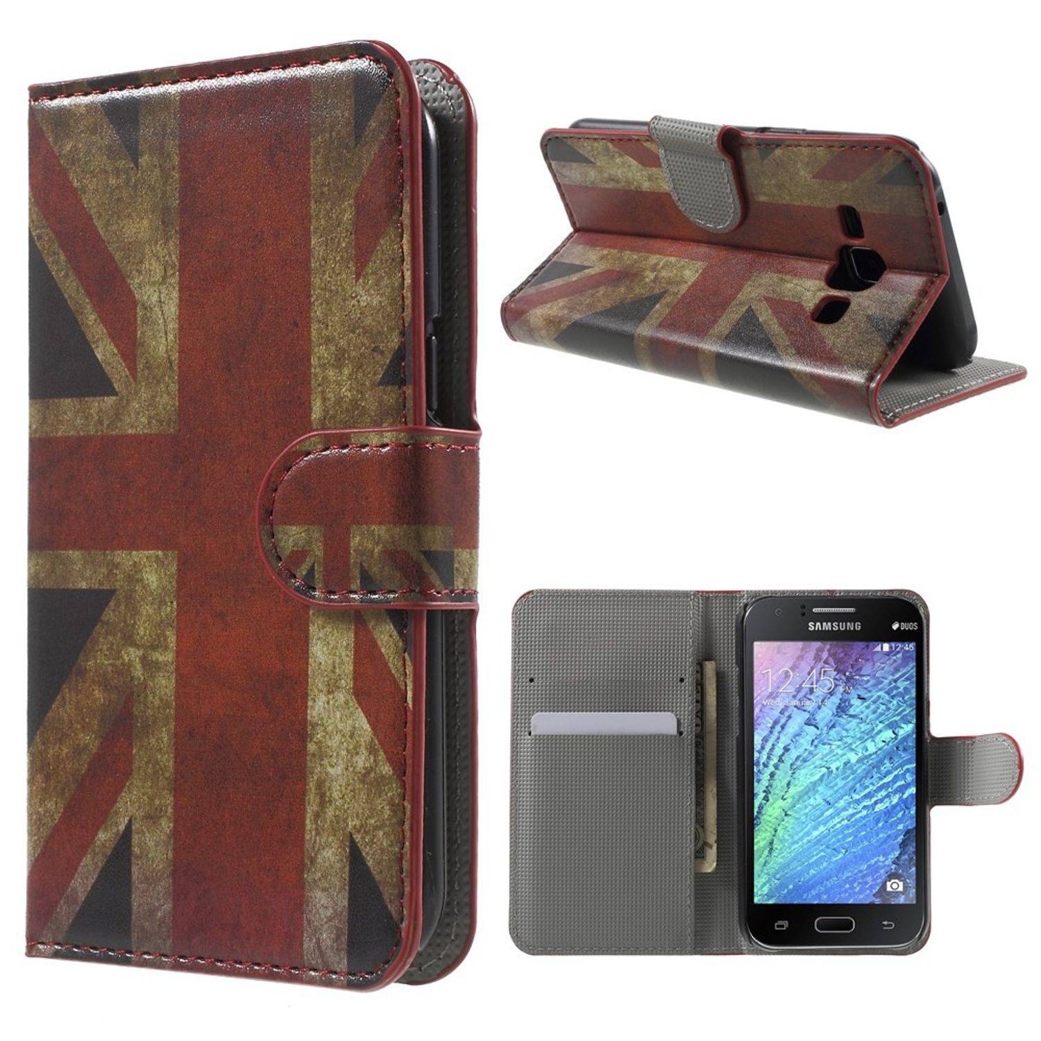 Samsung Galaxy J1 (2015) Handyhülle Backcover Mehrfarbig