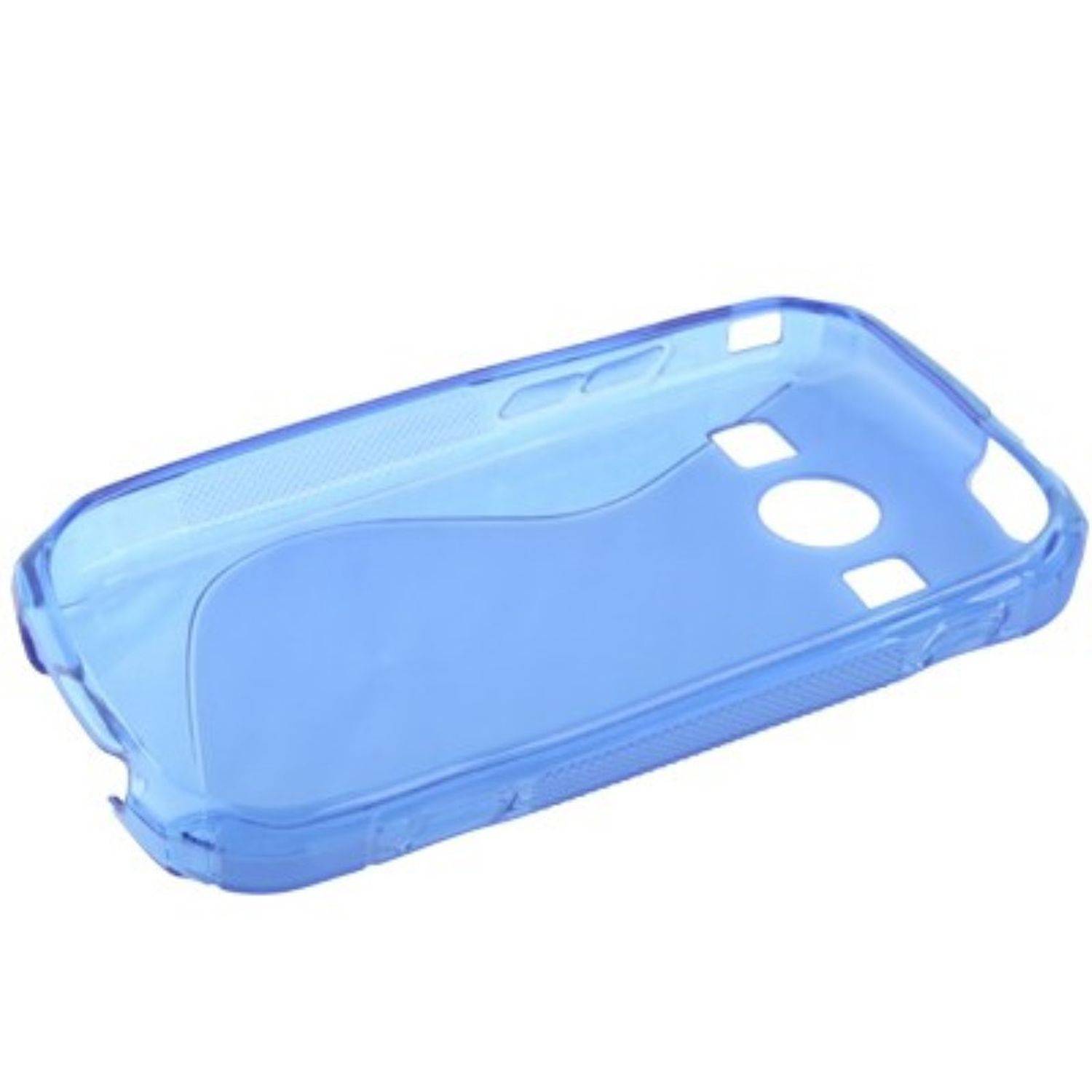 Samsung Xcover2 S7710 Handyhülle Backcover Blau
