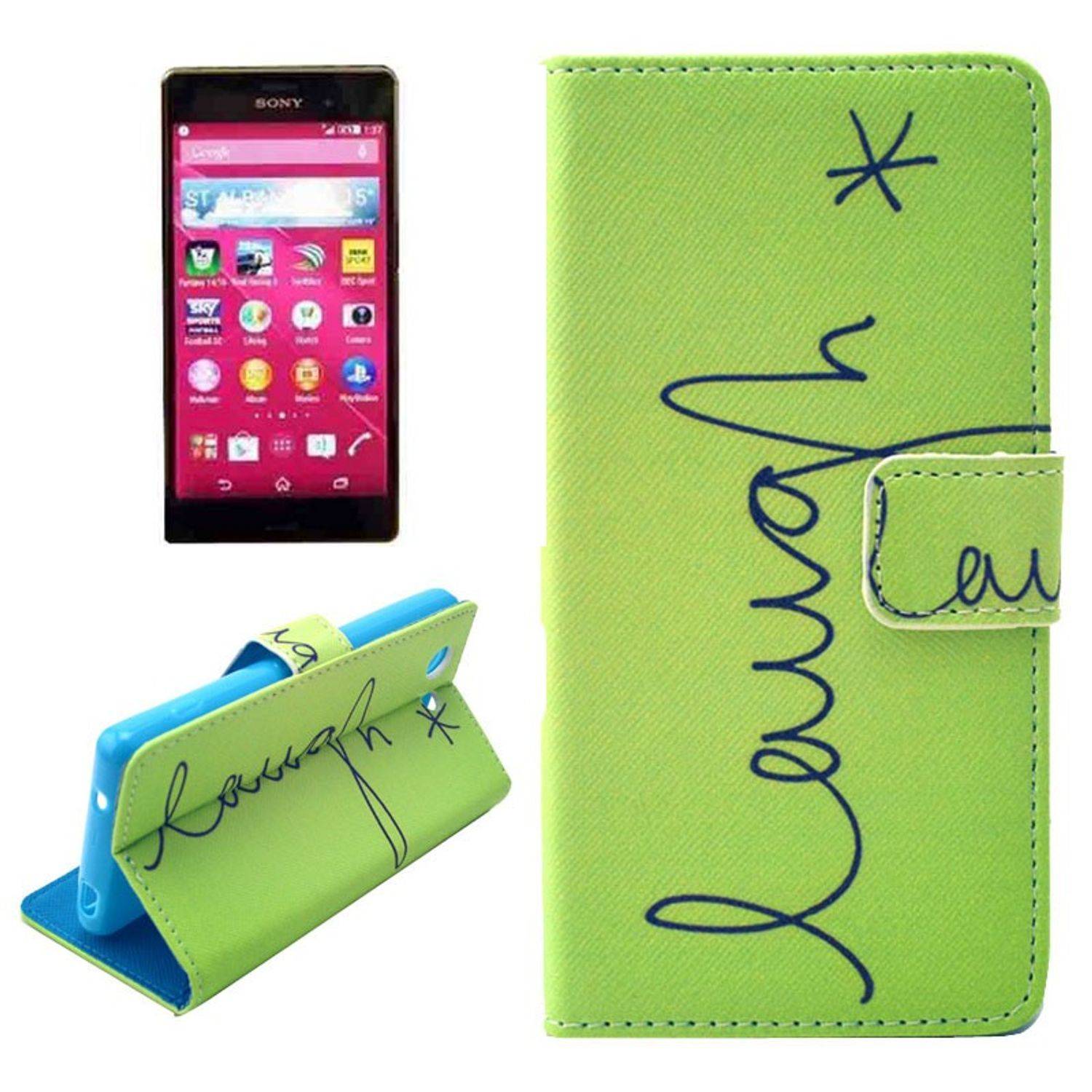 Sony Xperia Z4 Compact Handyhülle Backcover Grün
