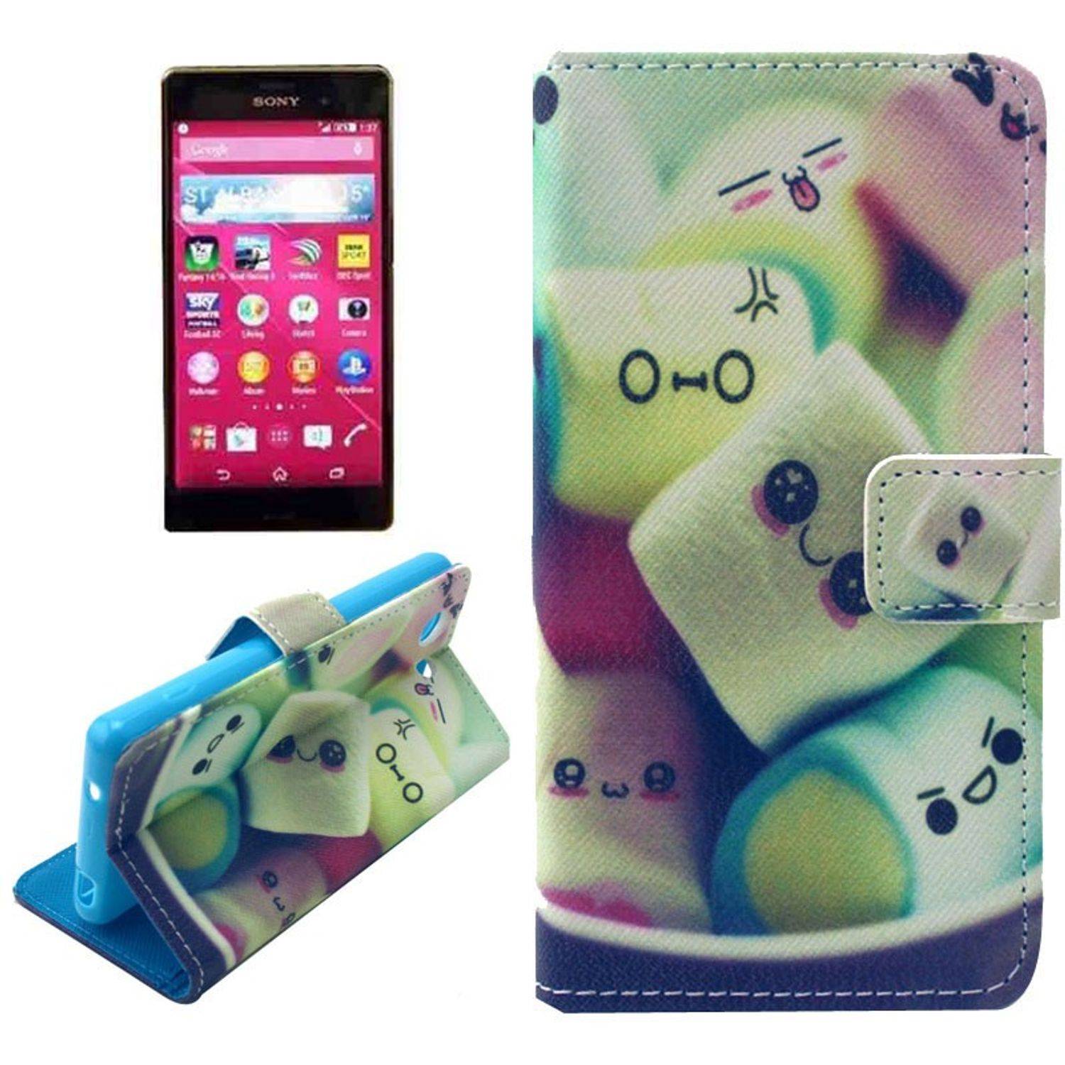 Sony Xperia Z4 Compact Handyhülle Backcover Mehrfarbig