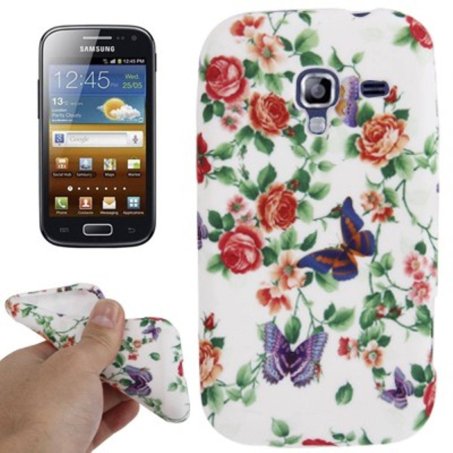 Samsung Galaxy Ace 2 i8160 Handyhülle Backcover Mehrfarbig