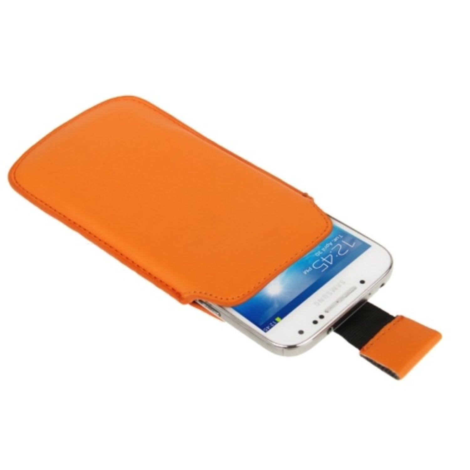 Samsung Galaxy S4 Mini Handyhülle Backcover Orange