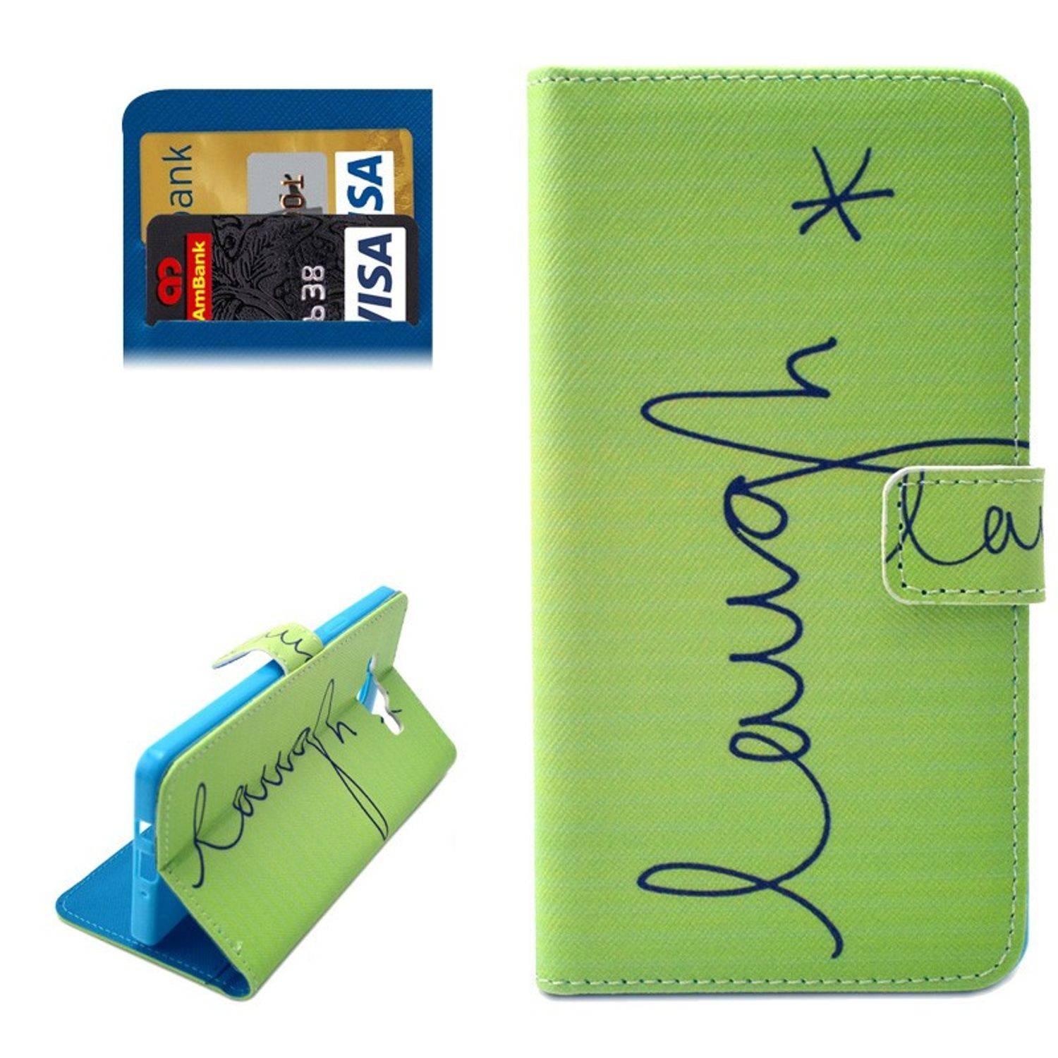 Samsung Galaxy A7 (2015) Handyhülle Backcover Grün