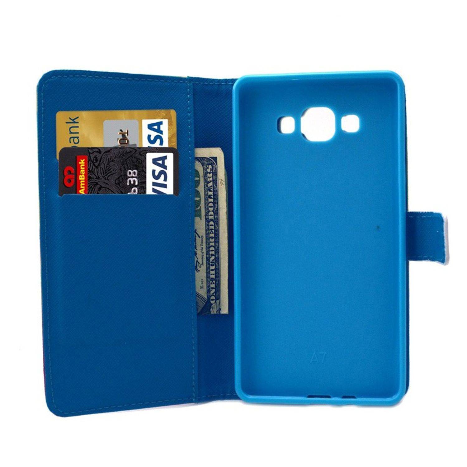Samsung Galaxy A7 (2015) Handyhülle Backcover Grün