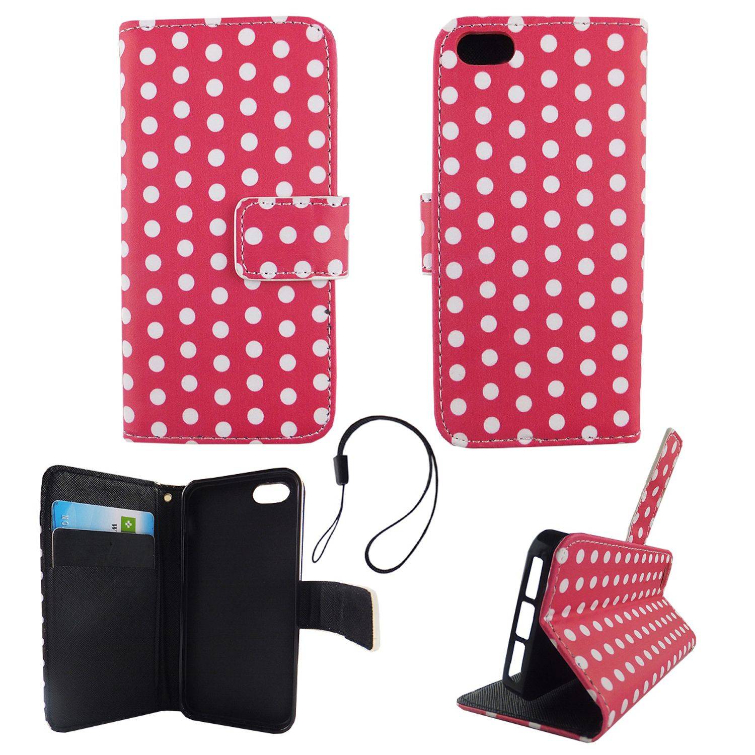 Apple iPhone 5 / 5s / SE Handyhülle Backcover Rosa