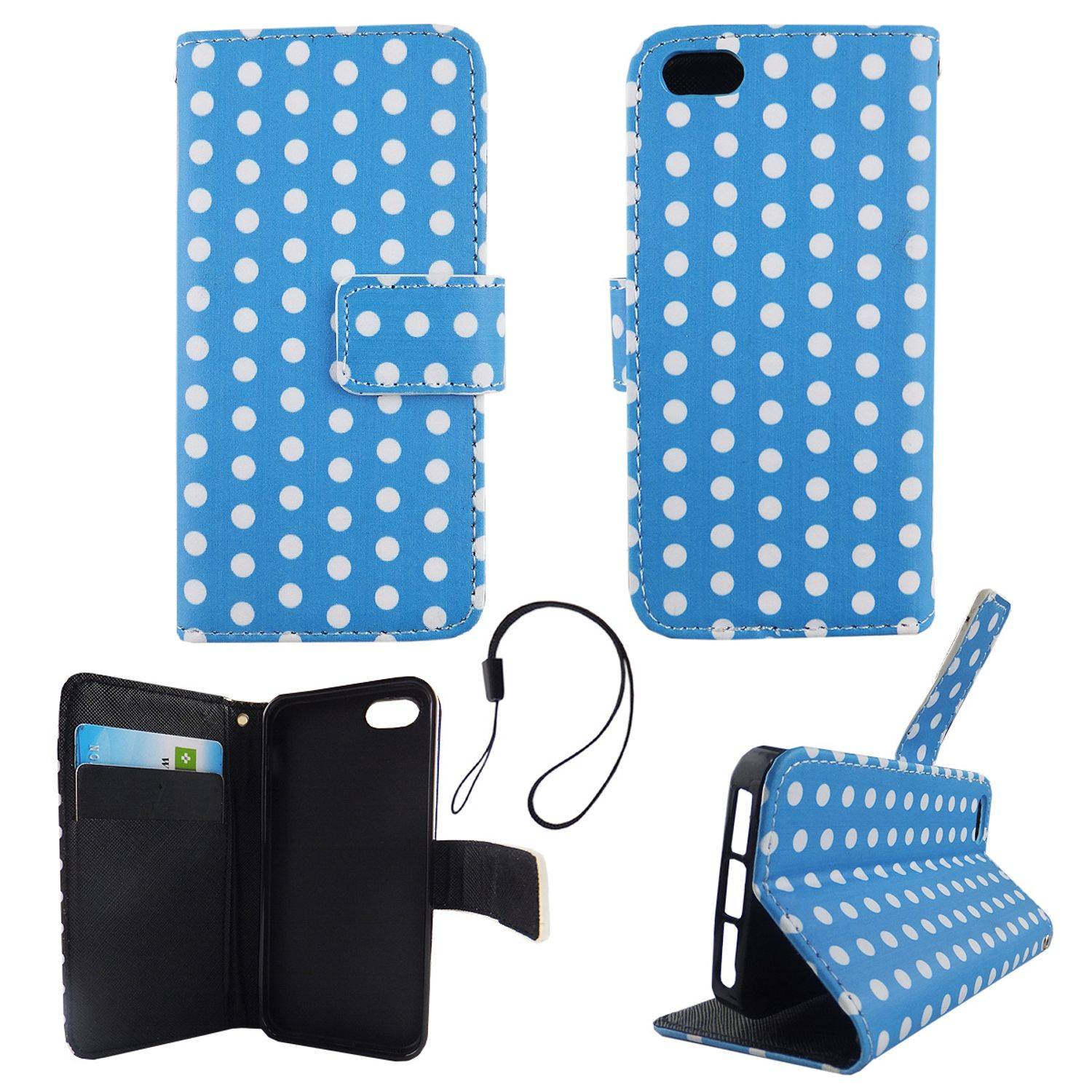 Apple iPhone 5 / 5s / SE Handyhülle Backcover Blau