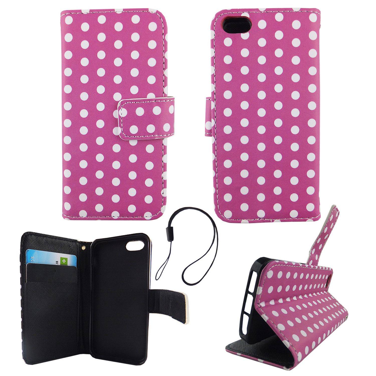 Apple iPhone 5 / 5s / SE Handyhülle Backcover Violett