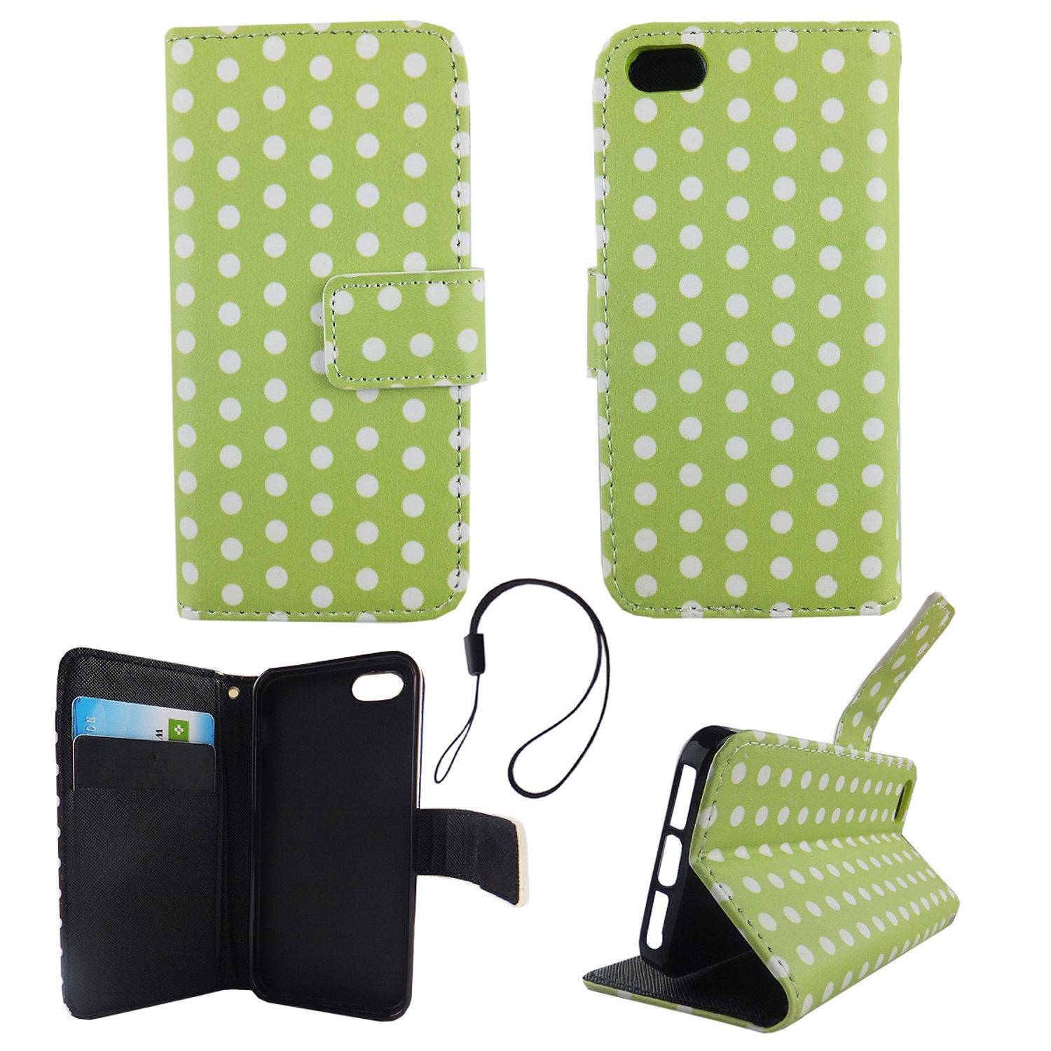 Apple iPhone 5 / 5s / SE Handyhülle Backcover Grün