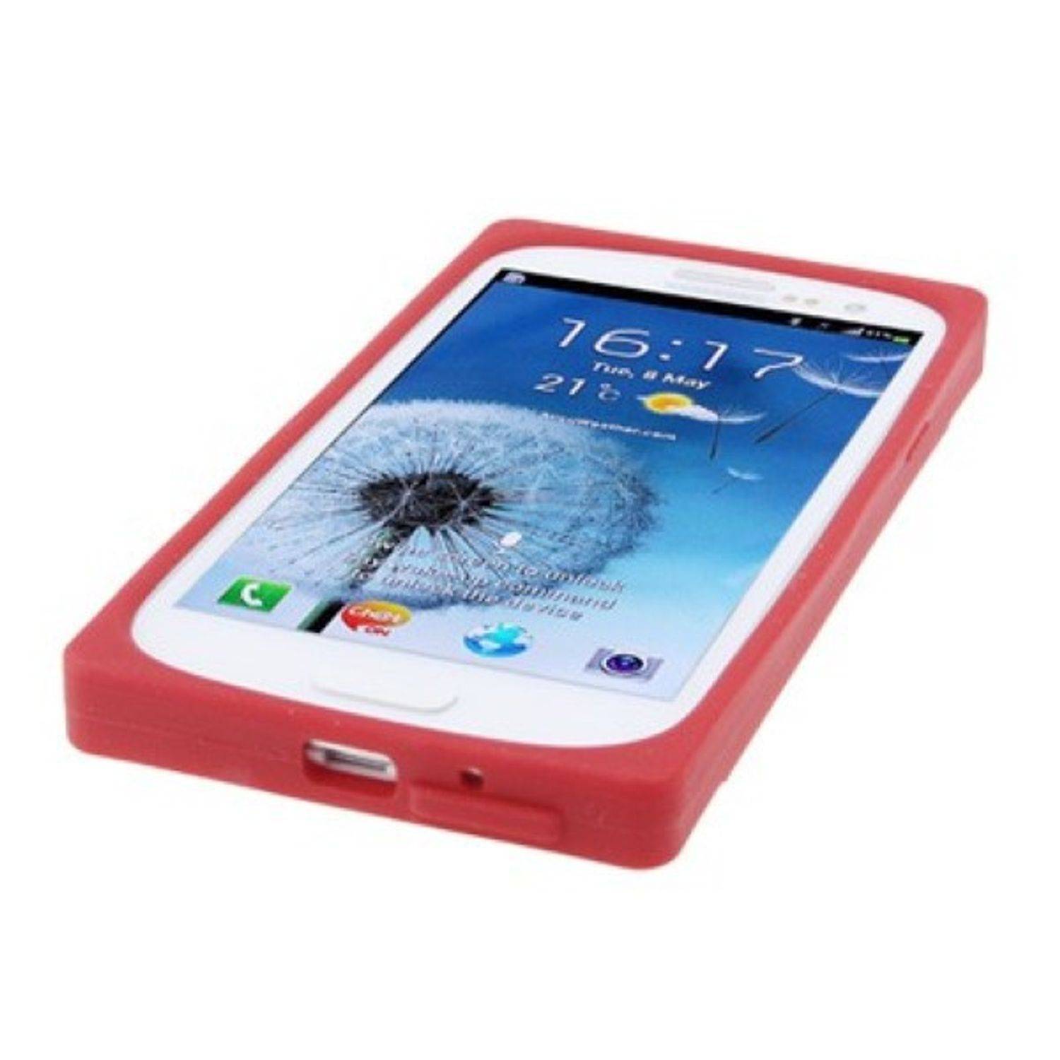 Samsung Galaxy S3 / S3 NEO Handyhülle Backcover Rot