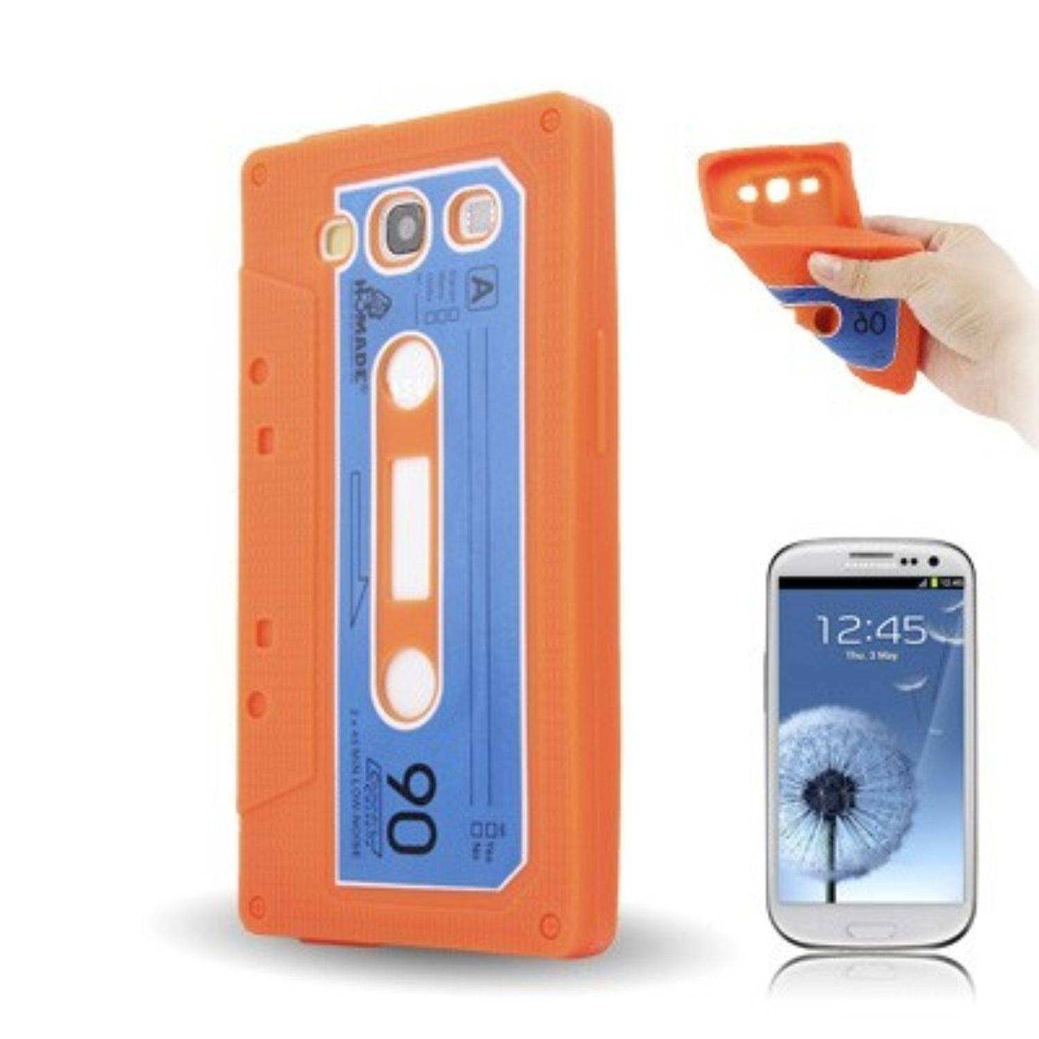 Samsung Galaxy S3 / S3 NEO Handyhülle Backcover Orange
